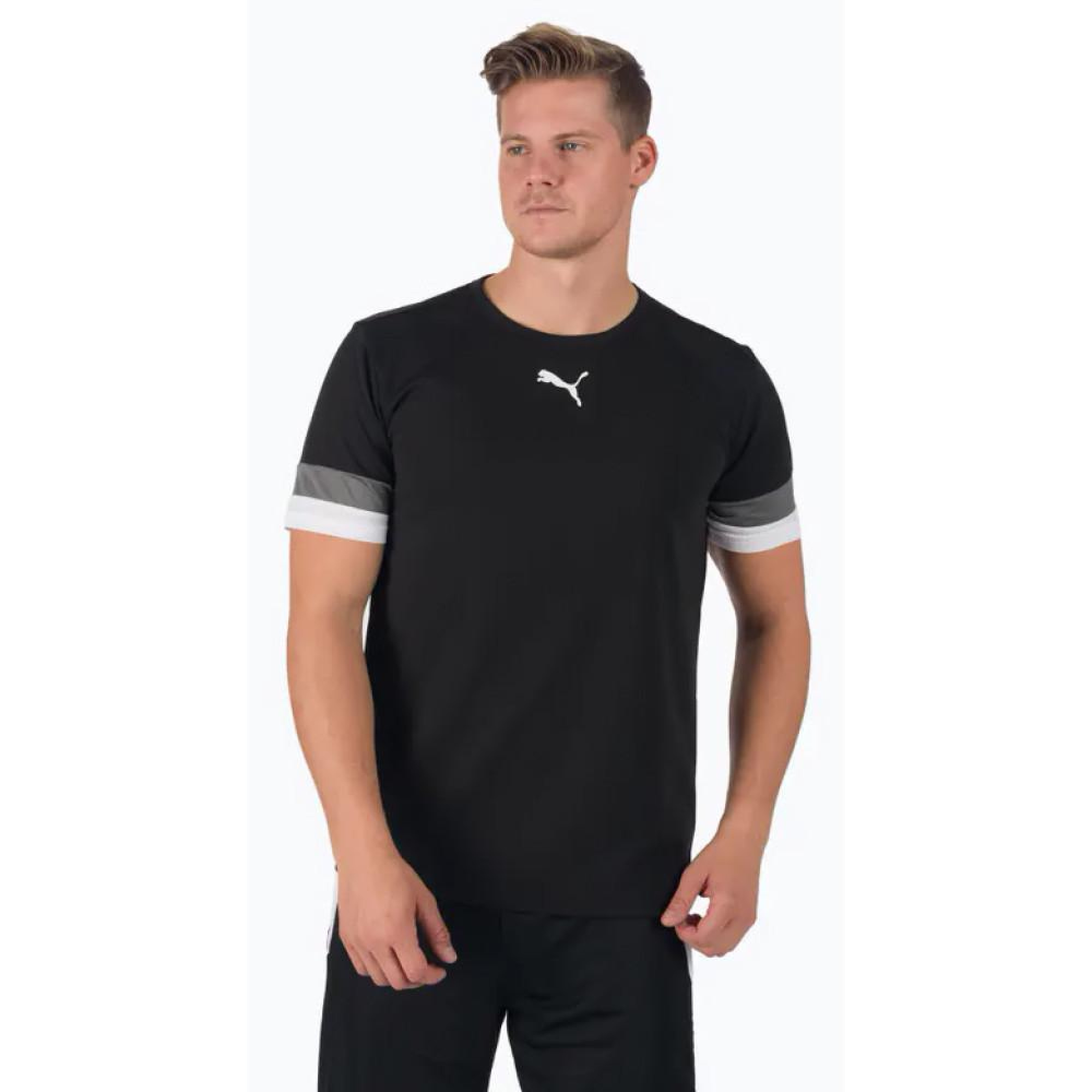 Чоловіча Футболка Puma teamRISE Jersey чорний Чол S 704932-03 S - 2 - Robinzon.ua