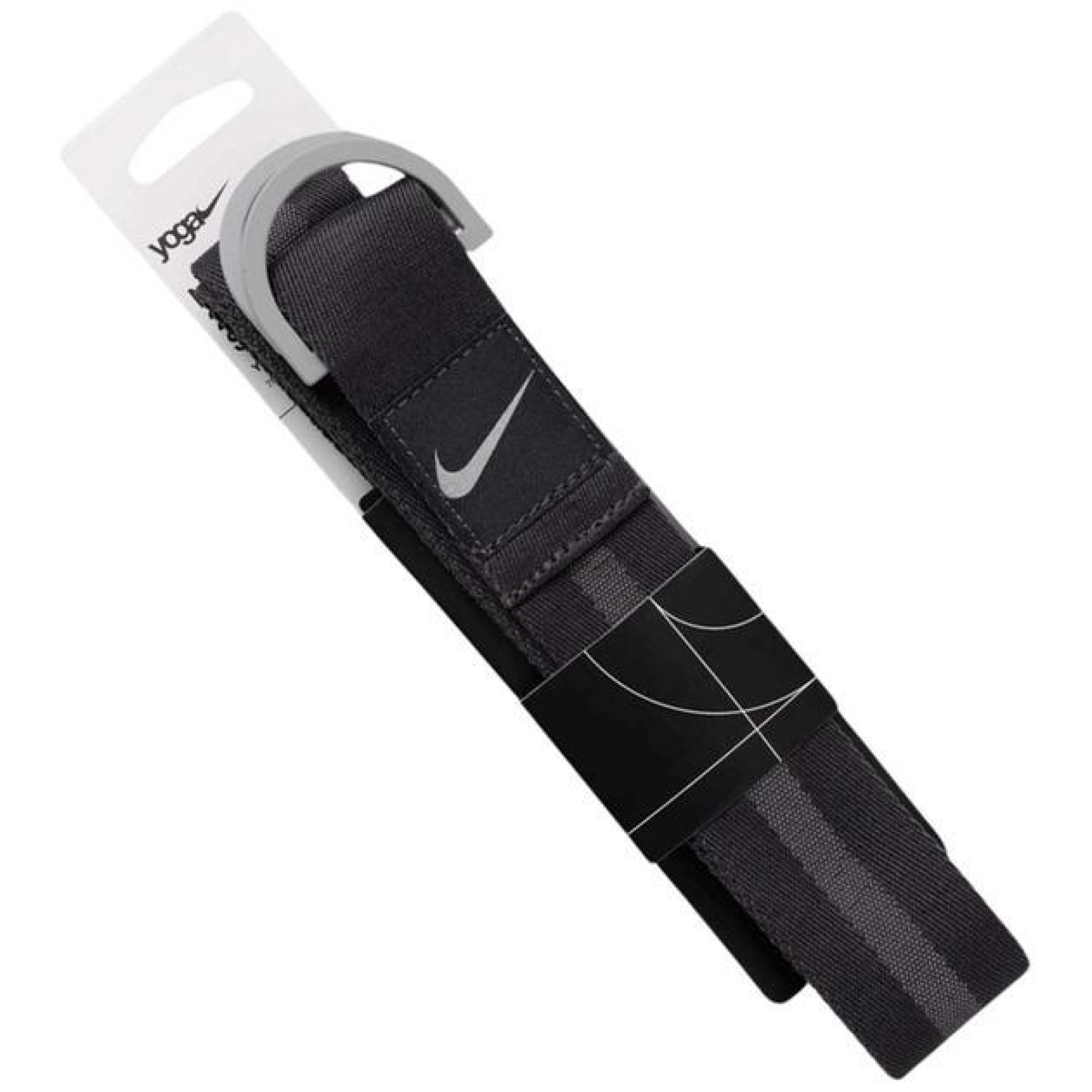Ремінь для йоги Nike YOGA 2-IN-1 STRAP 7FT чорний Уні 182х4 см N.101.0545.012.OS - Robinzon.ua