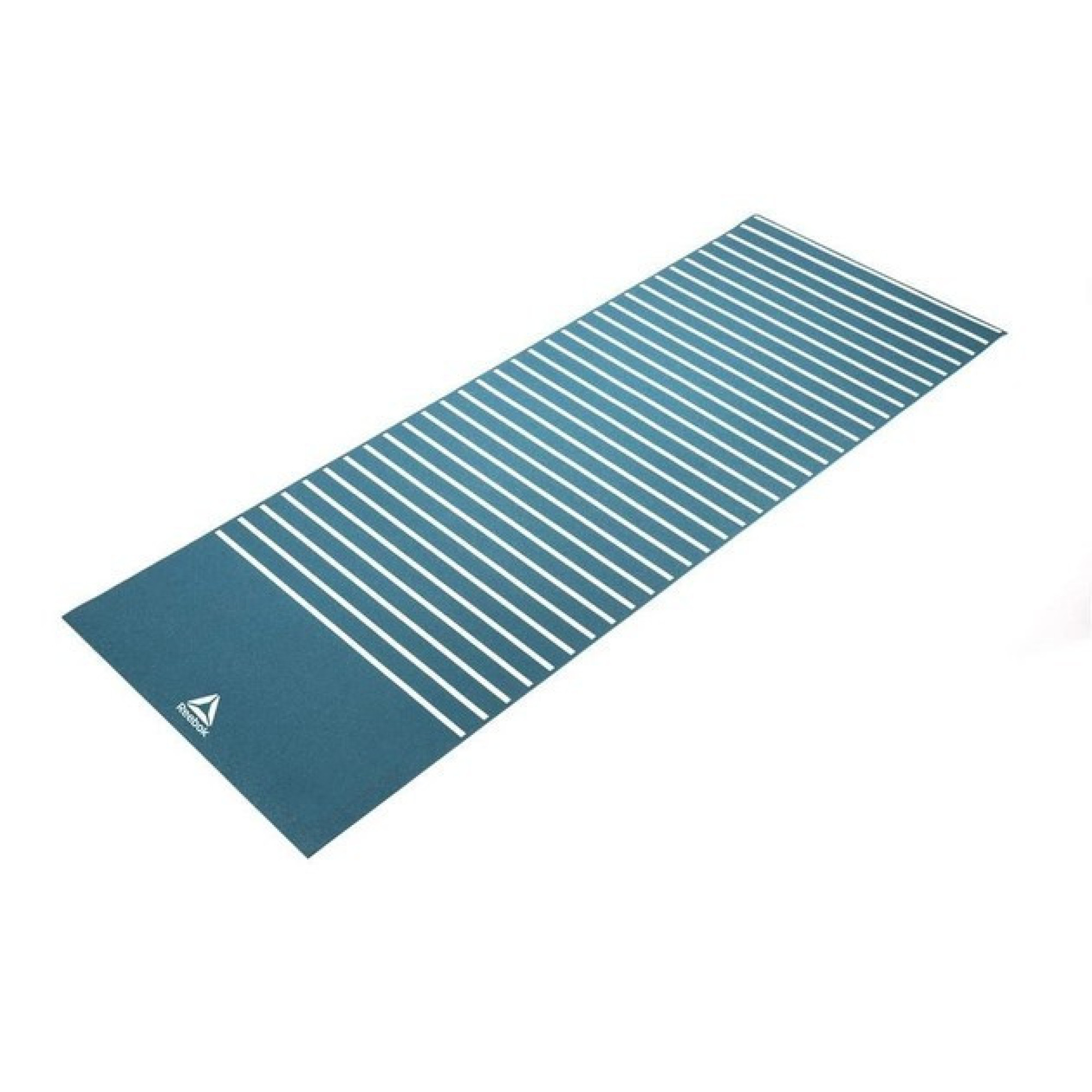 Двухстороний коврик для йоги  Reebok Double Sided 4mm Yoga Mat голубой, белый Уни 173 х 61 х 0,4 см RAYG-11030GN - 1 - Robinzon.ua
