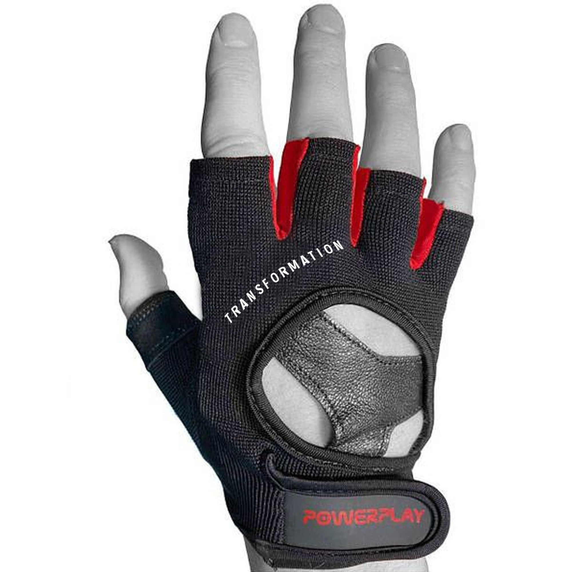 Перчатки для фитнеса PowerPlay 2222 Черные L - 3 - Robinzon.ua