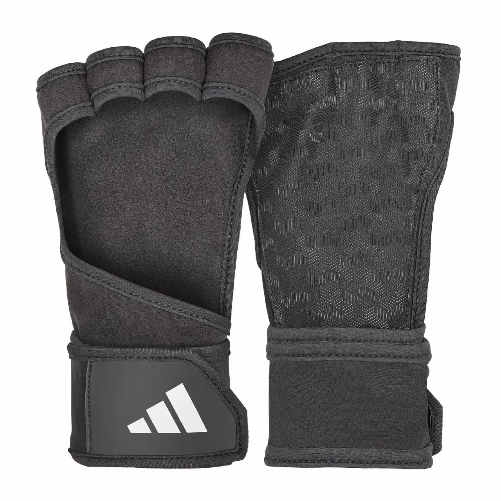 Рукавички для тренінгу Adidas Open Back Training Gloves чорний Уні XL ADGB-15061 XL - Robinzon.ua