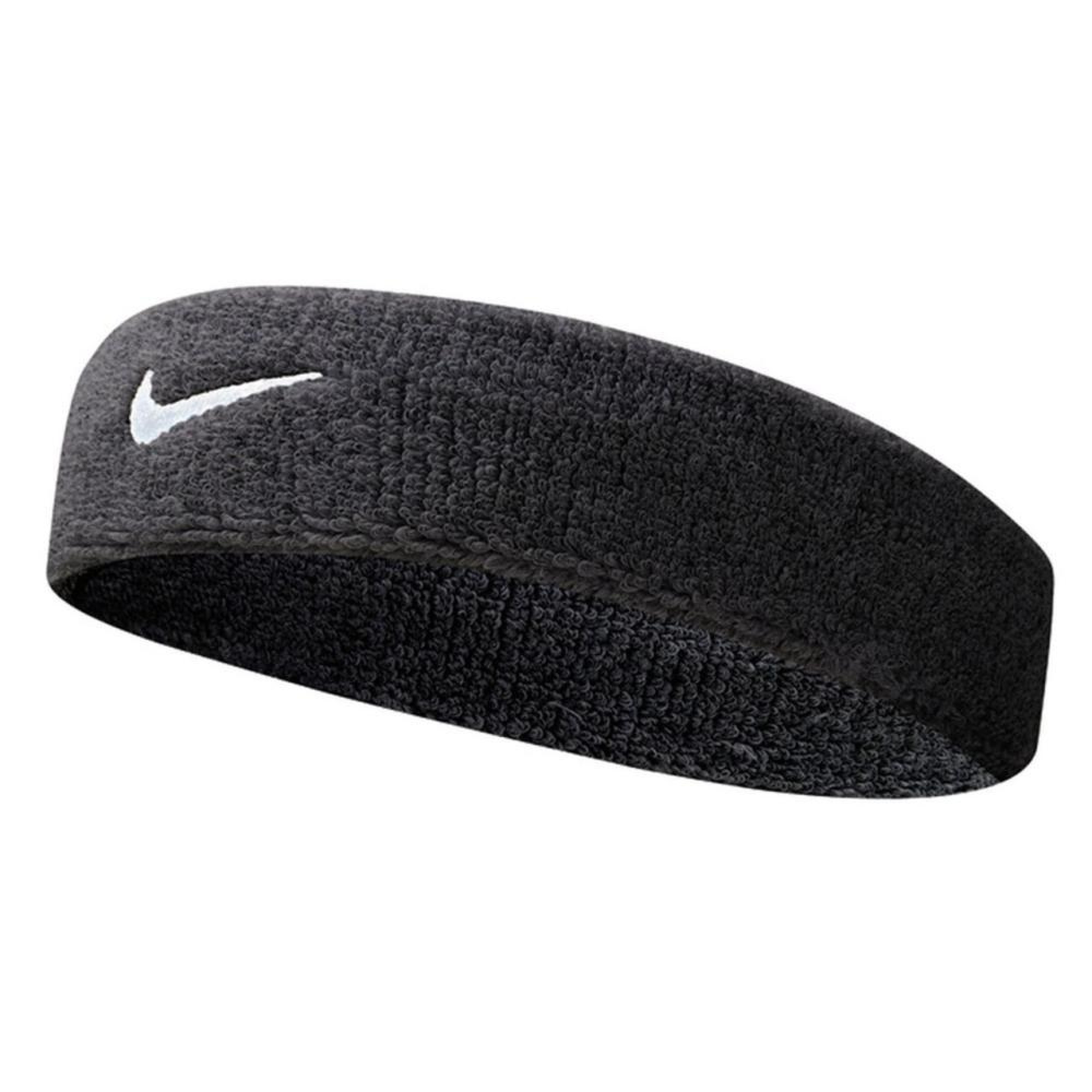 Пов'язка на голову Nike SWOOSH HEADBAND Чорний OSFM (N.NN.07.010.OS) - Robinzon.ua