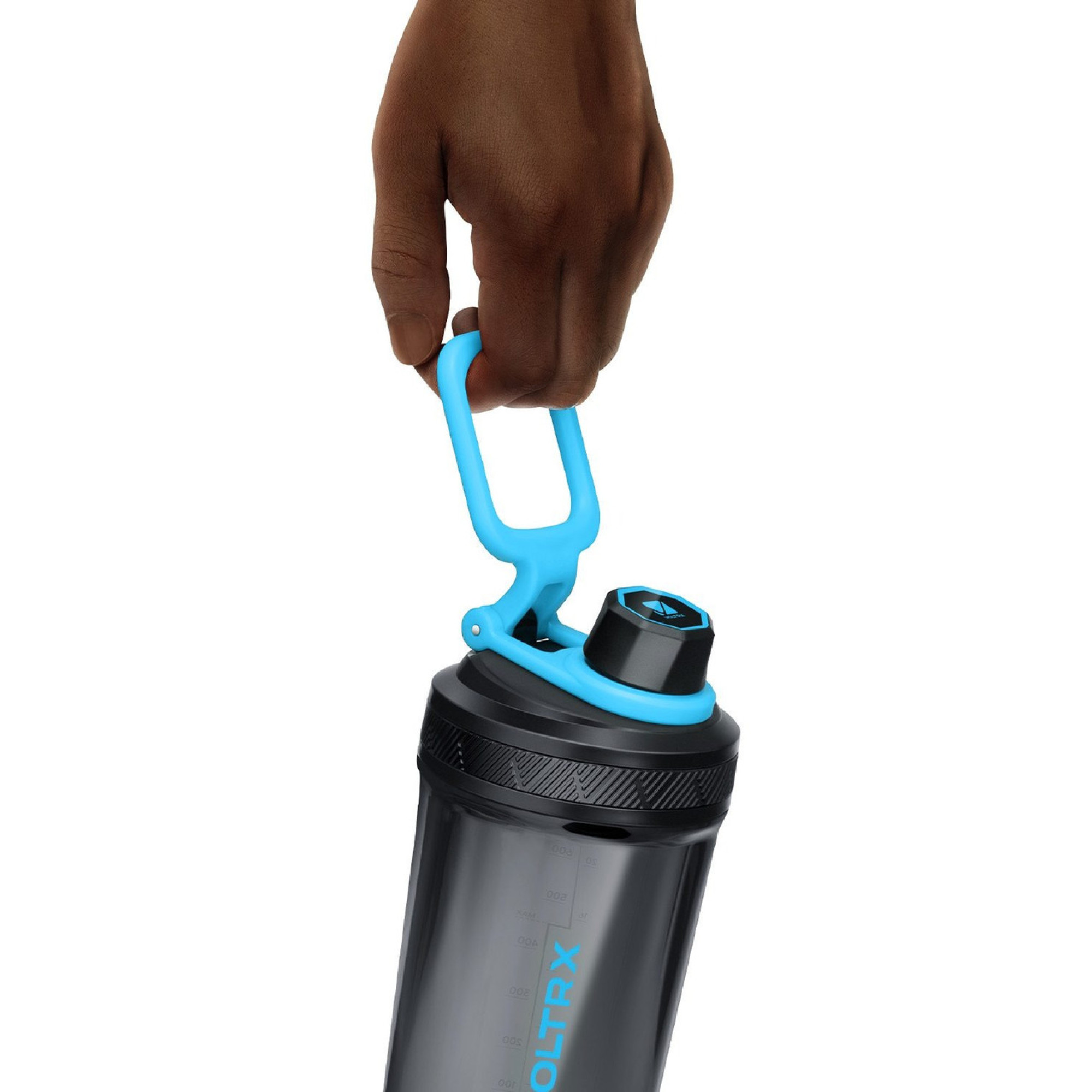 Шейкер спортивный электрический&nbsp;VOLTRX&nbsp;Gallium 600 мл.&nbsp;Tritan Blue - 4 - Robinzon.ua