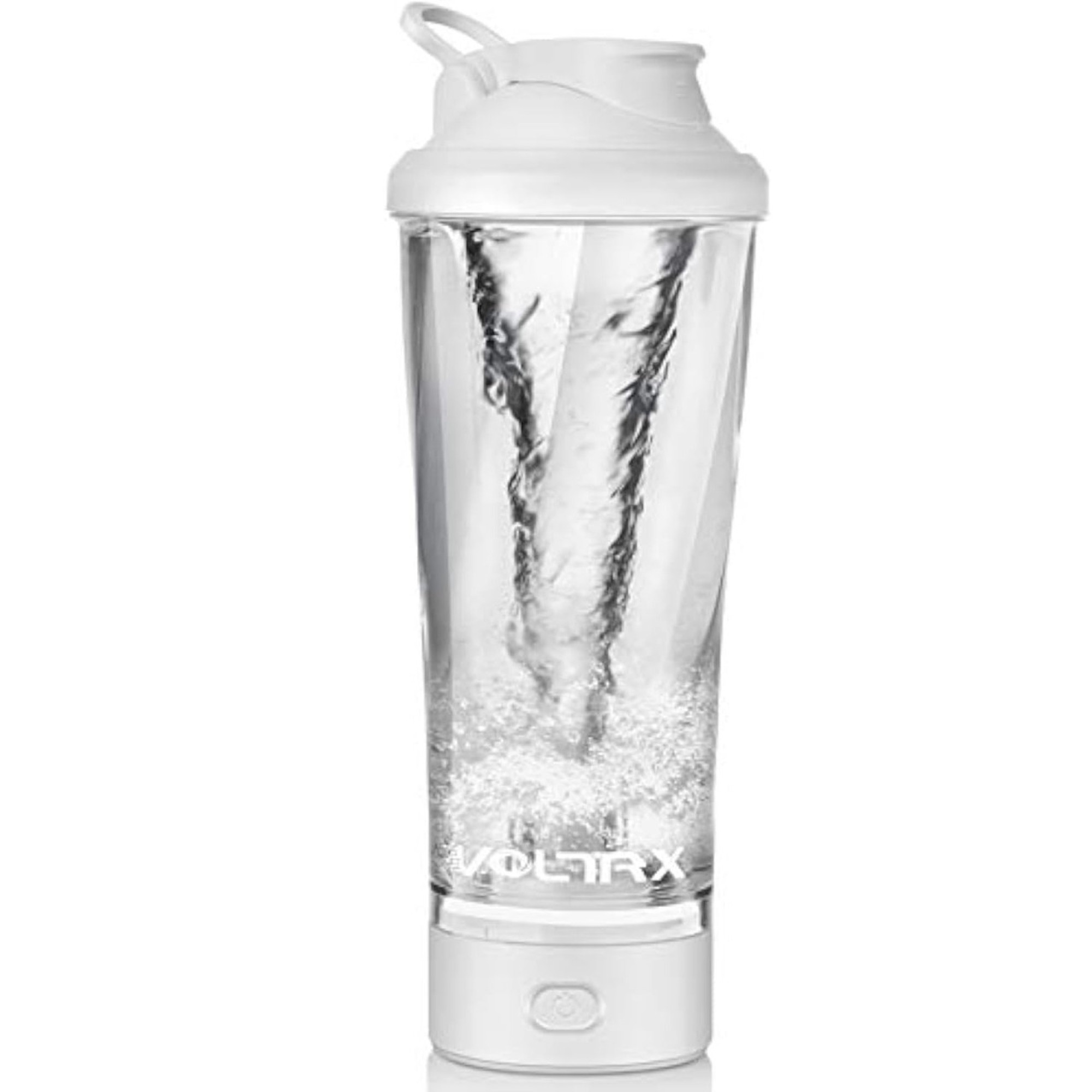 Шейкер спортивный электрический&nbsp;VOLTRX&nbsp;VortexBoost 600 мл.&nbsp;Tritan White - 1 - Robinzon.ua