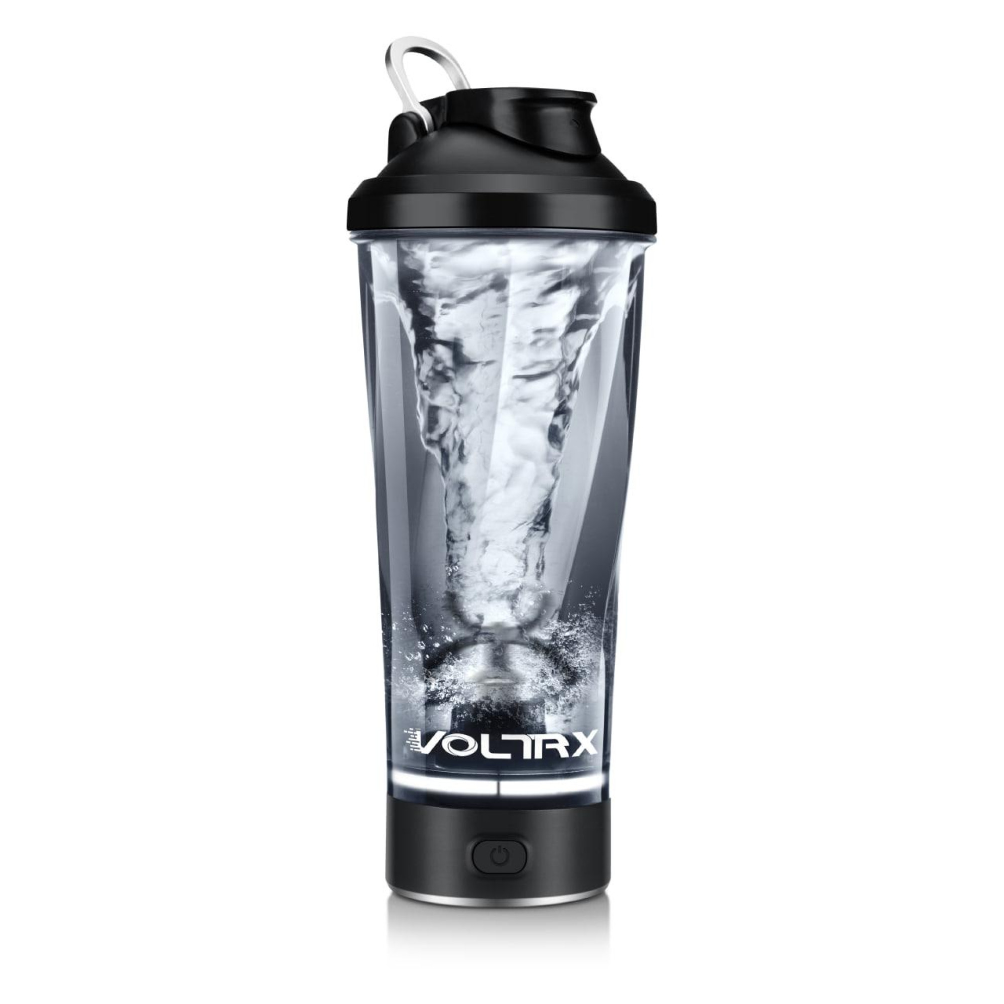 Шейкер спортивний електричний&nbsp;VOLTRX&nbsp;VortexBoost 600 мл.&nbsp;Tritan Black - Robinzon.ua