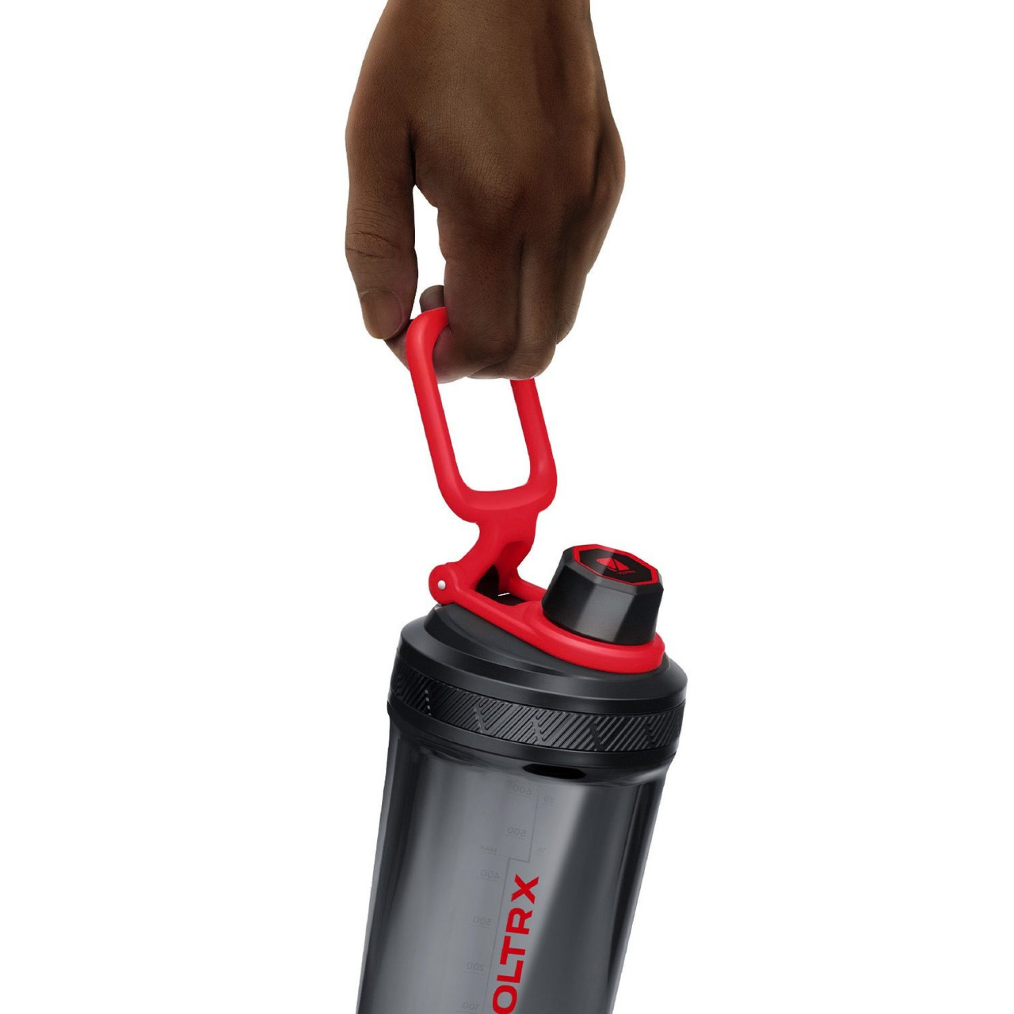 Шейкер спортивный электрический&nbsp;VOLTRX&nbsp;Gallium 600 мл.&nbsp;Tritan Red - 4 - Robinzon.ua