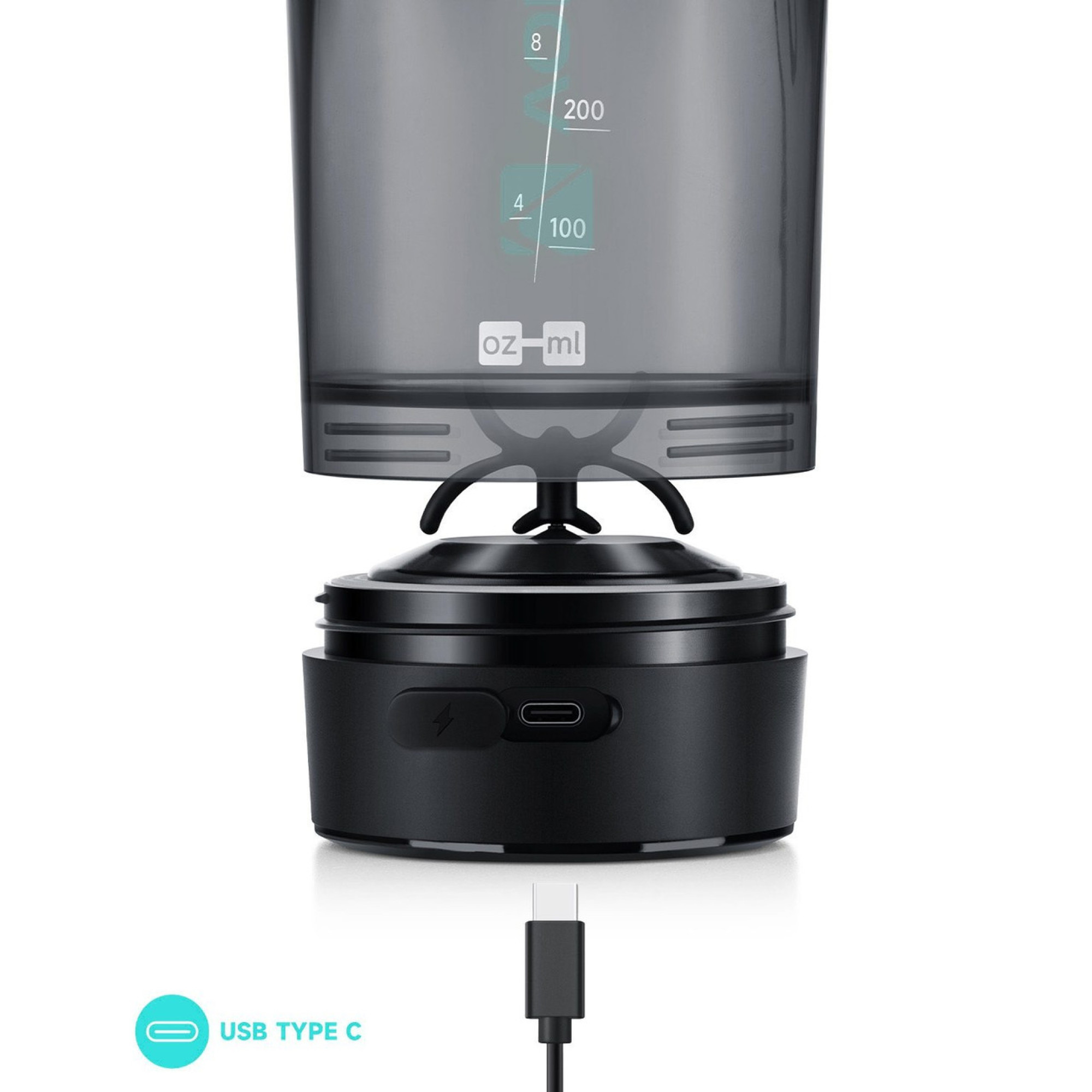 Шейкер спортивний електричний&nbsp;VOLTRX&nbsp;Gallium 600 мл.&nbsp;Tritan Mint - 6 - Robinzon.ua