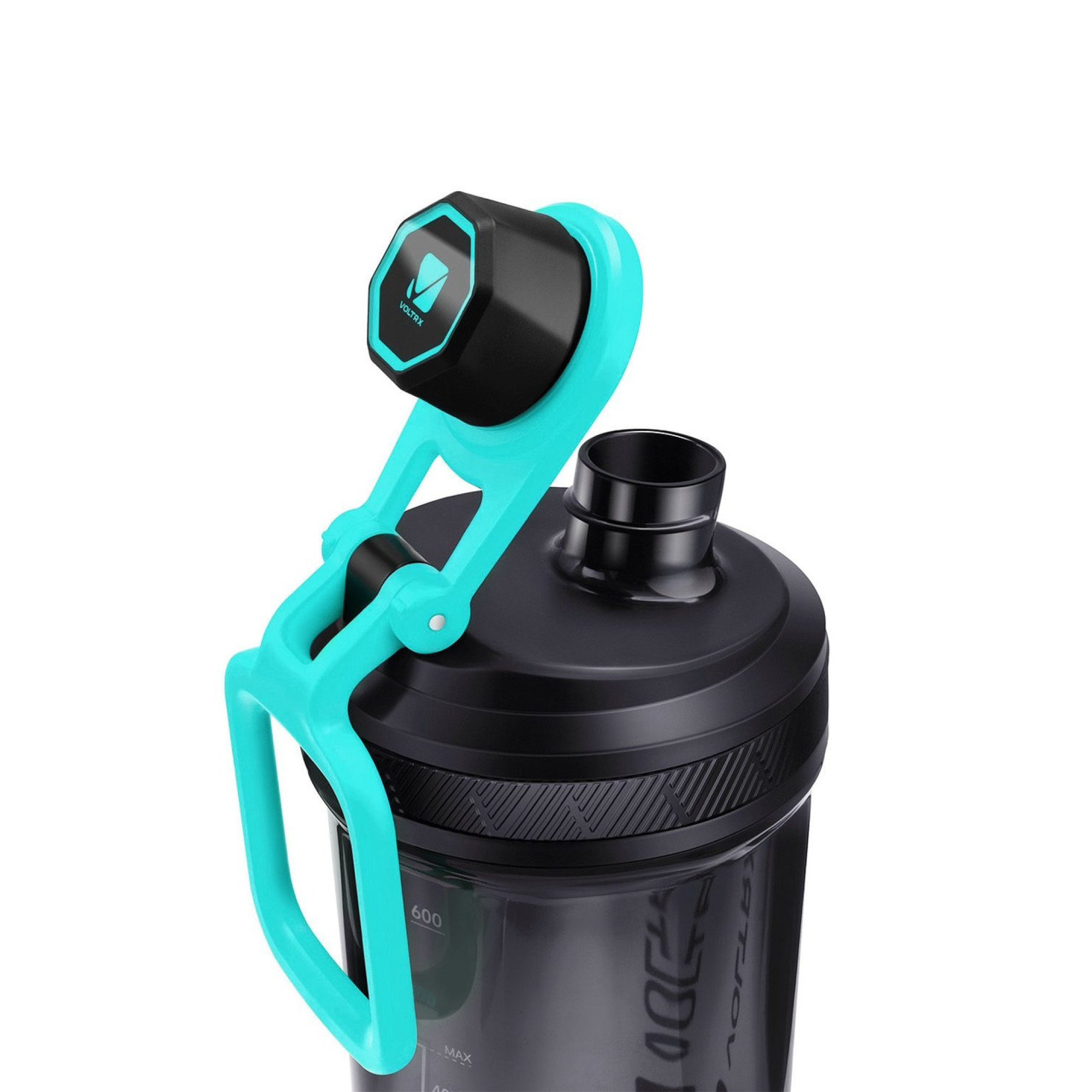 Шейкер спортивний електричний&nbsp;VOLTRX&nbsp;Gallium 600 мл.&nbsp;Tritan Mint - 2 - Robinzon.ua