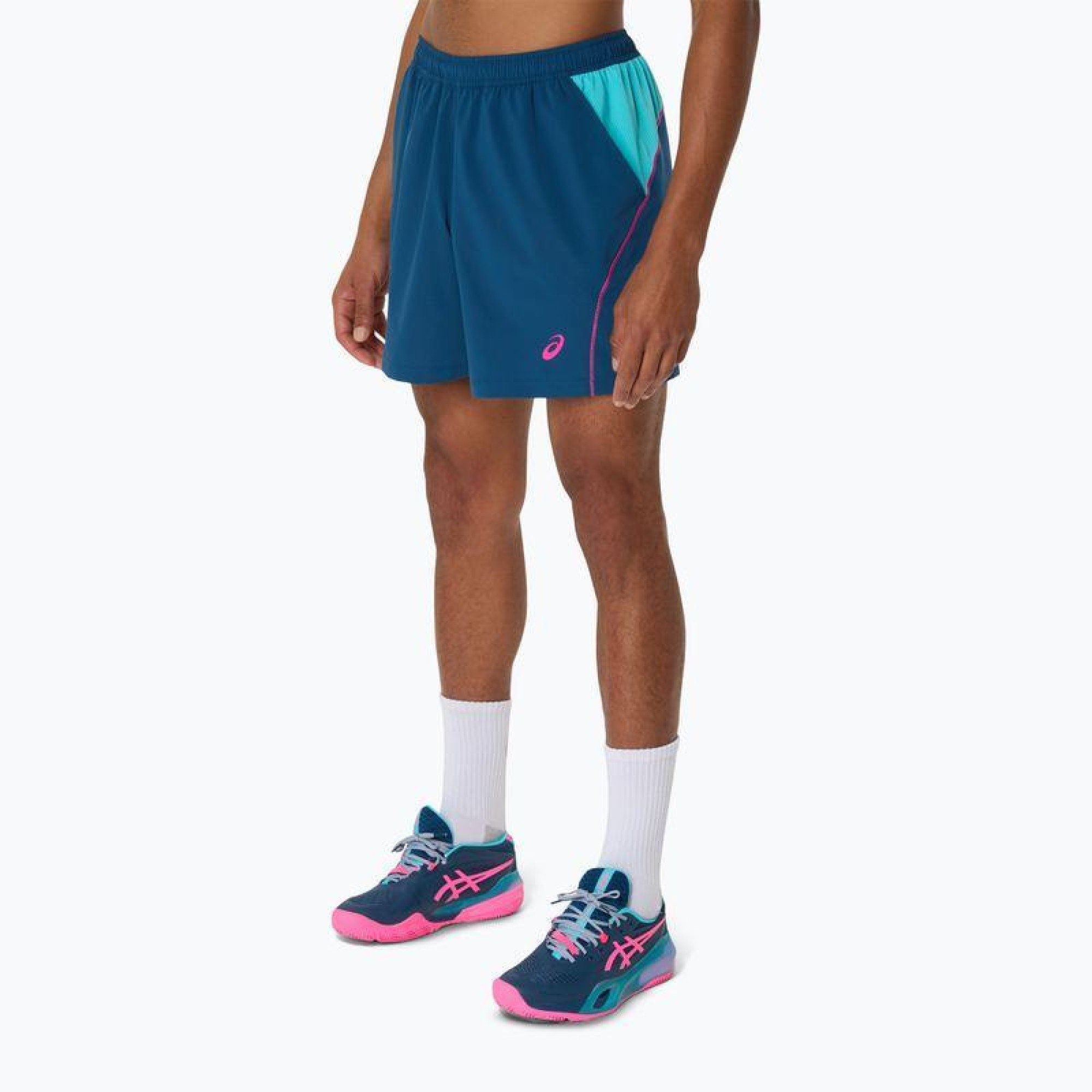 Чоловічі Шорти Asics PADEL COURT 7IN SHORT Синій XL (2041A350-401 XL) - 2 - Robinzon.ua