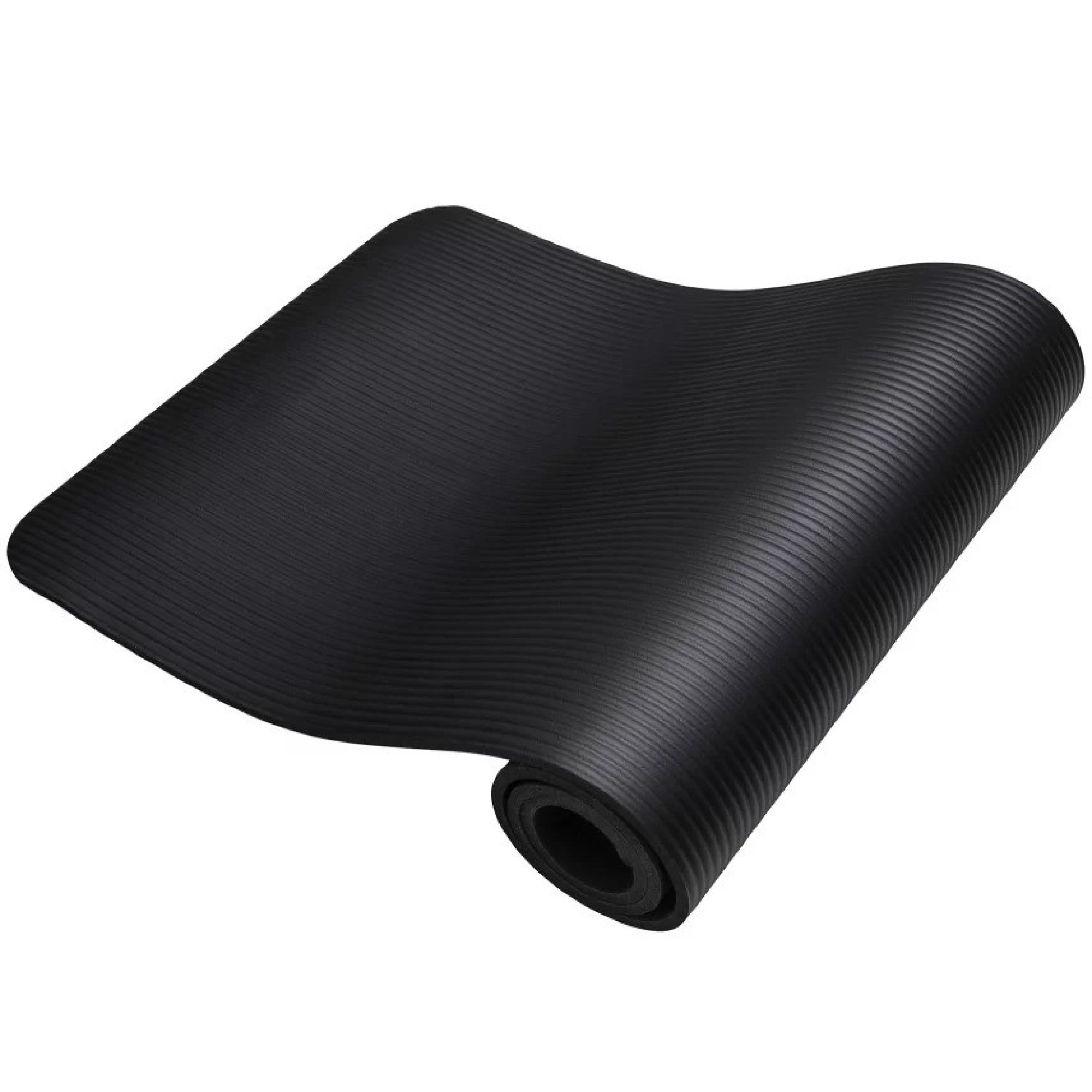 Килимок для йоги та фітнесу Power System PS-4017 NBR Fitness Yoga Mat Plus Black (180х61х1) - 4 - Robinzon.ua