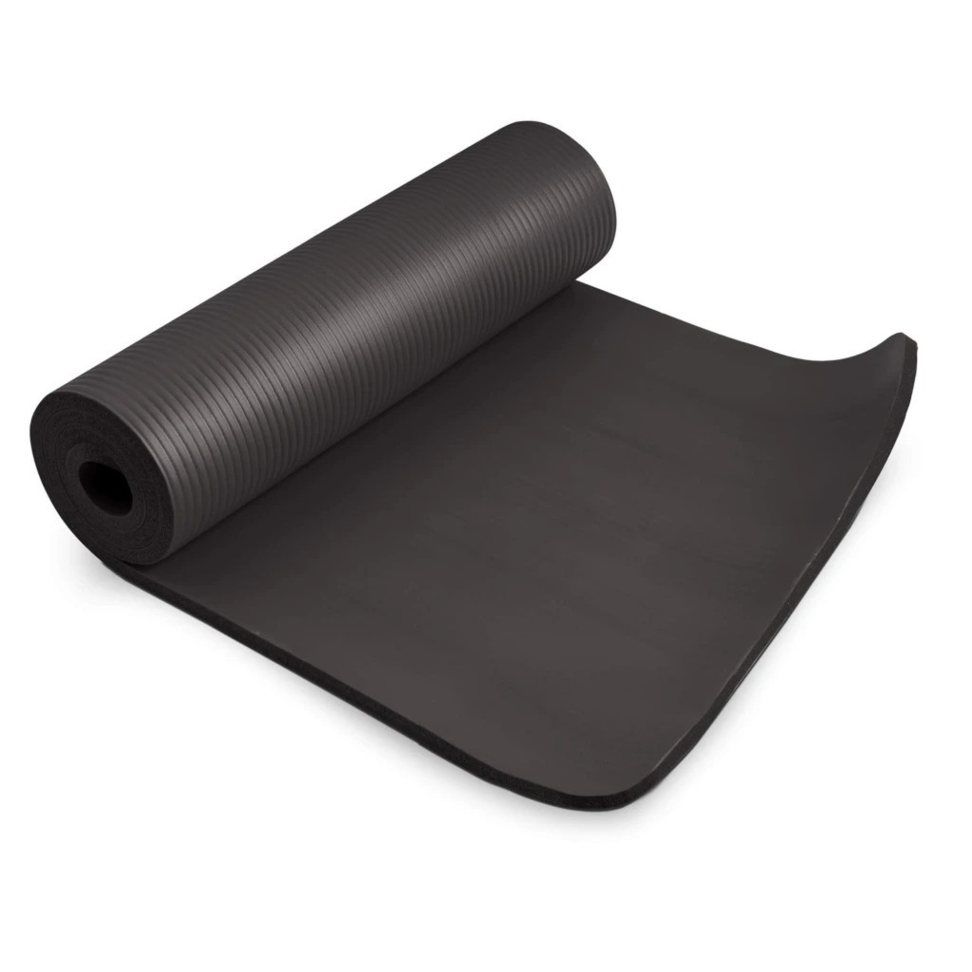 Килимок для йоги та фітнесу Power System PS-4017 NBR Fitness Yoga Mat Plus Black (180х61х1) - 6 - Robinzon.ua