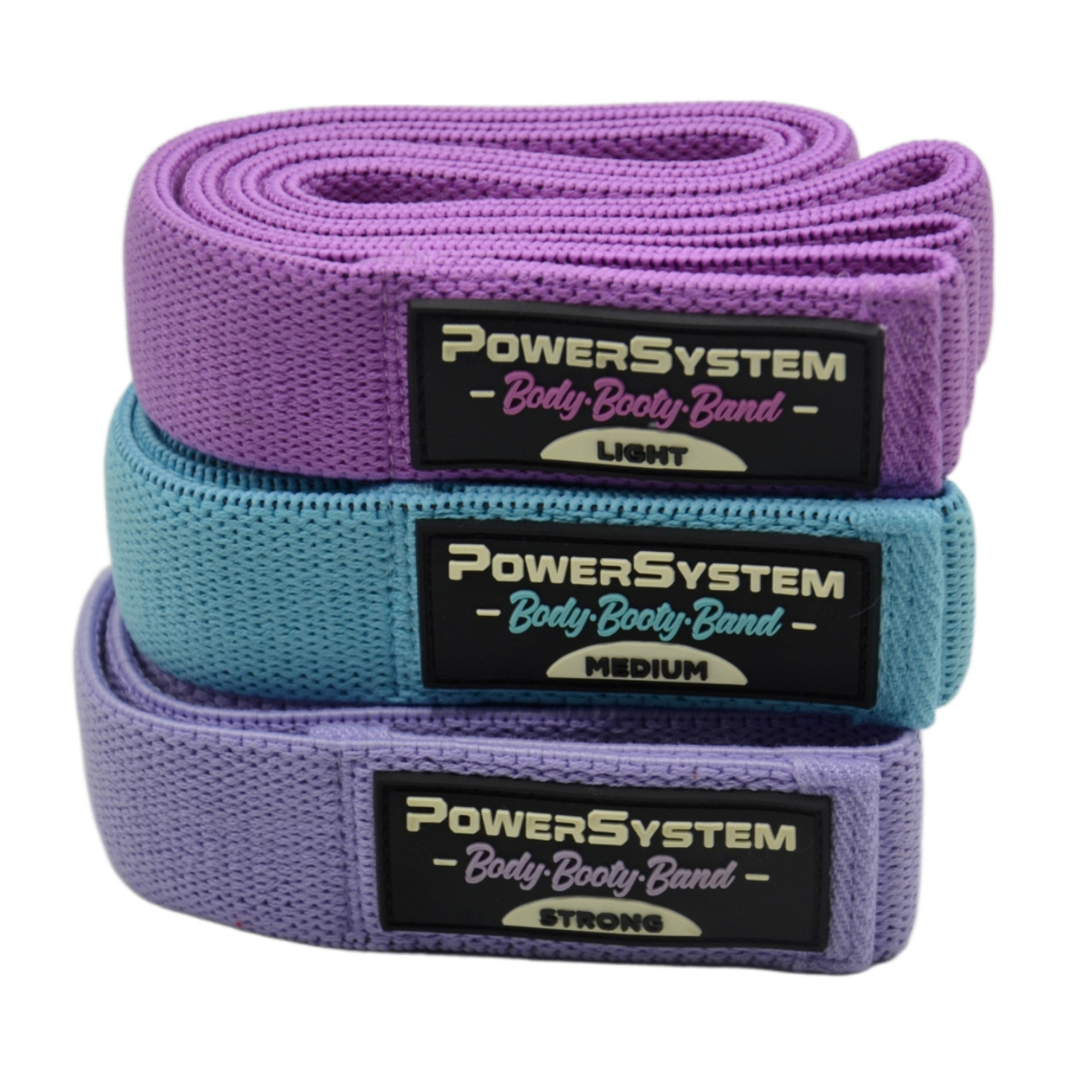 Набор тканых резинок Power System PS-4129 Booty Band Set Long 3шт. - 1 - Robinzon.ua