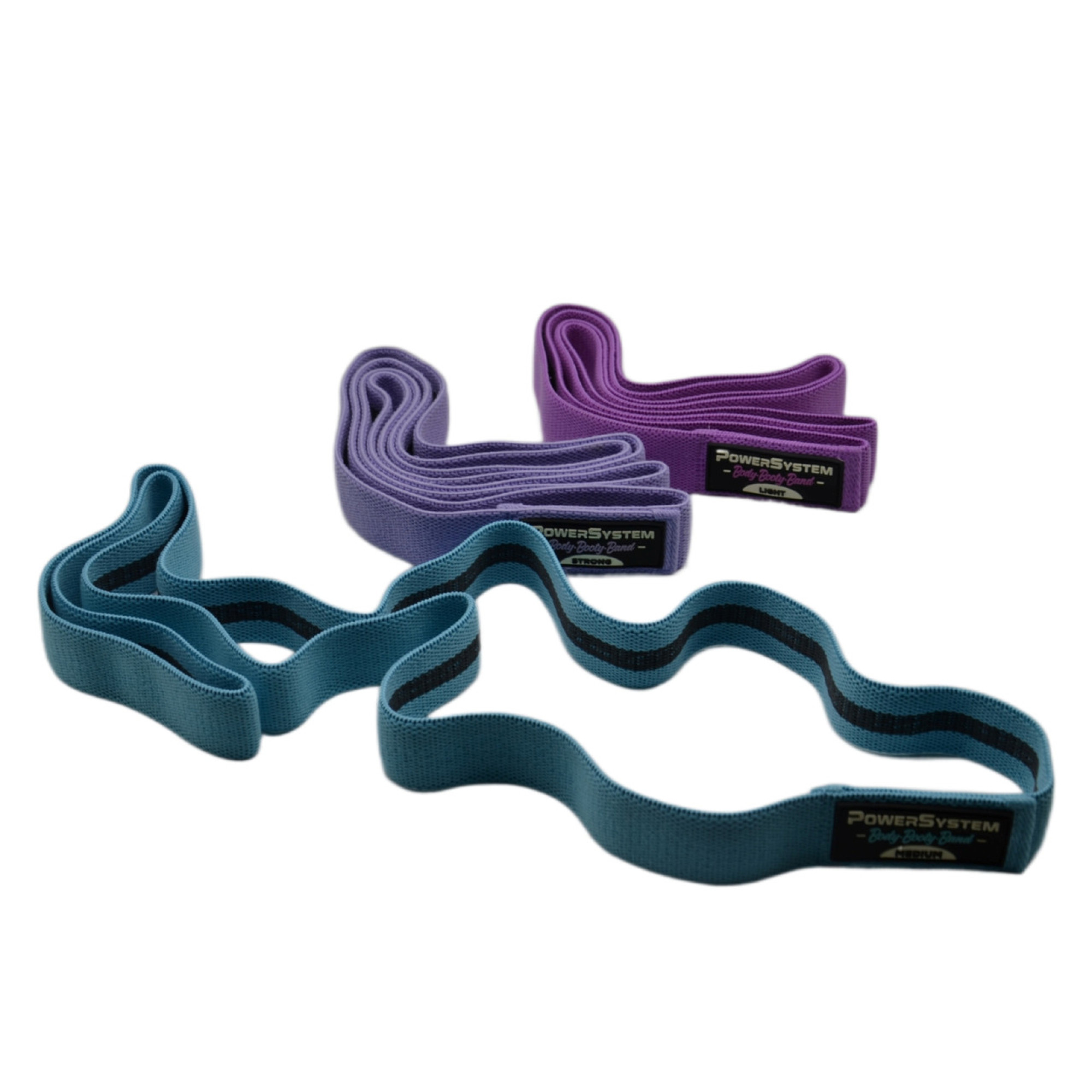 Набор тканых резинок Power System PS-4129 Booty Band Set Long 3шт. - 2 - Robinzon.ua