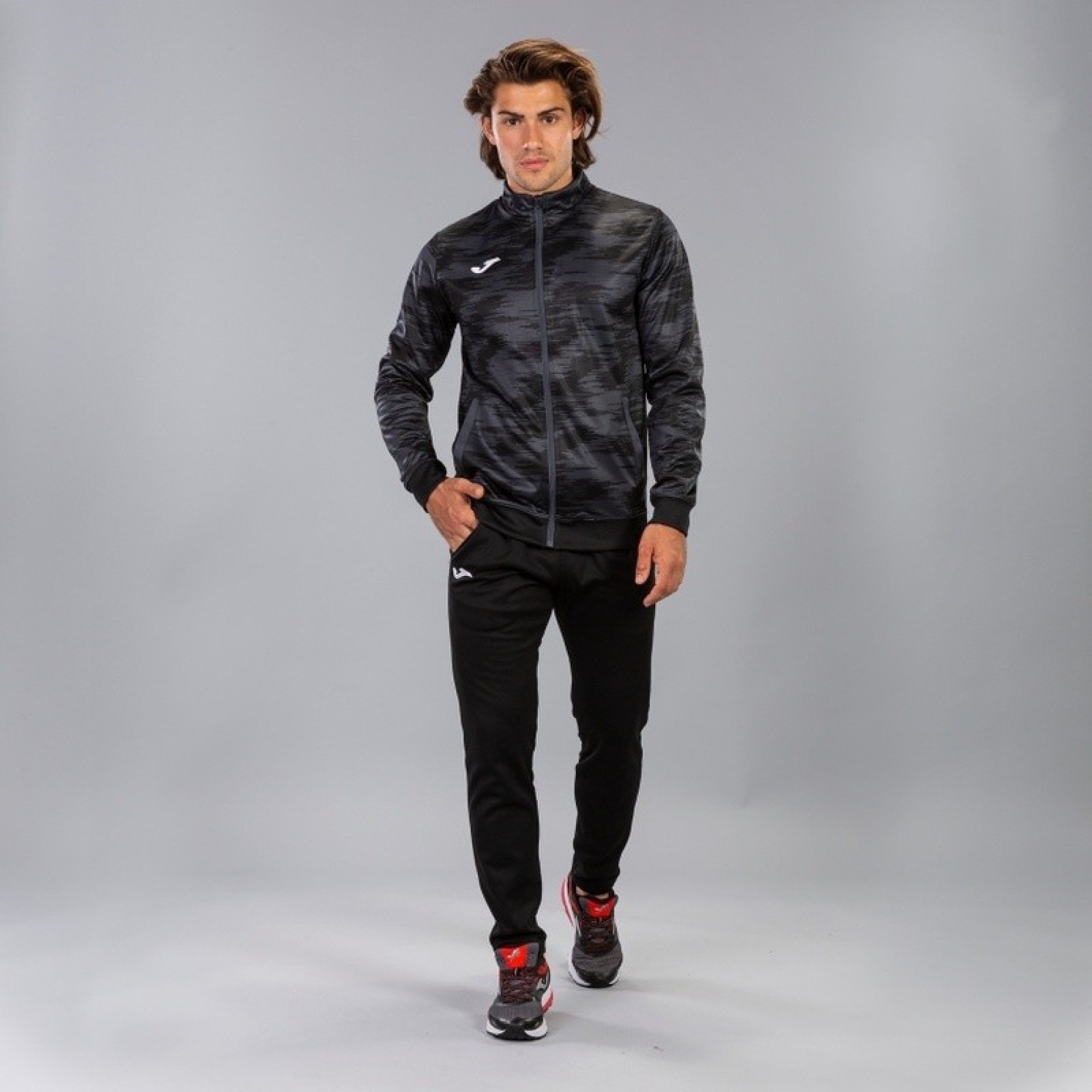 Олимпийка Joma GRAFITY серый XXS 101369.151 XXS - 2 - Robinzon.ua