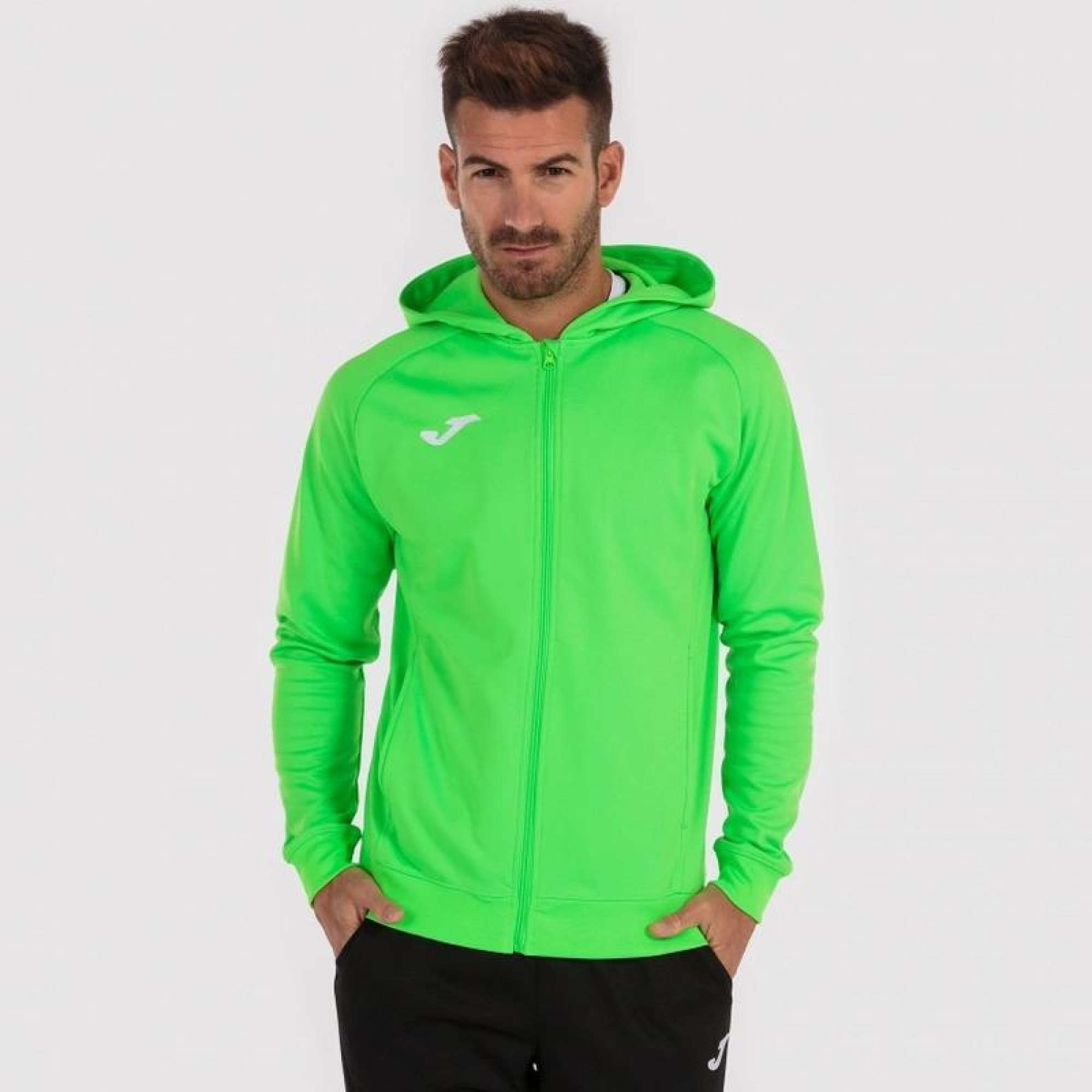 Чоловіча толстовка Joma MENFIS Салатовий L (101303.020 L) - 4 - Robinzon.ua
