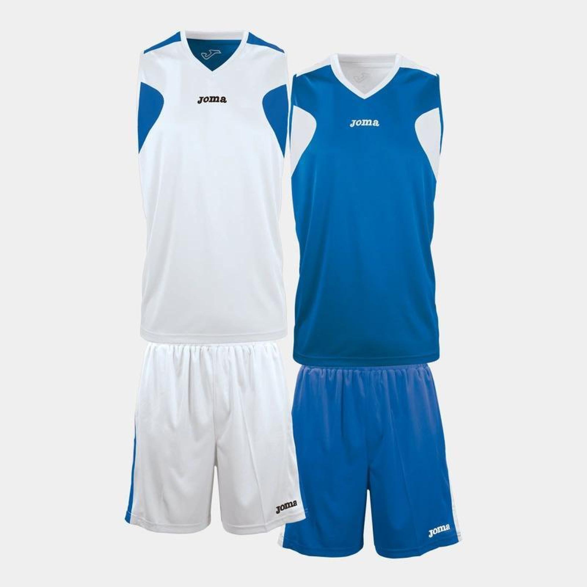 Баскетбольна форма Joma REVERSIBLE Білий Синій 3XL/4XL (1184.002 3XL/4XL) - Robinzon.ua