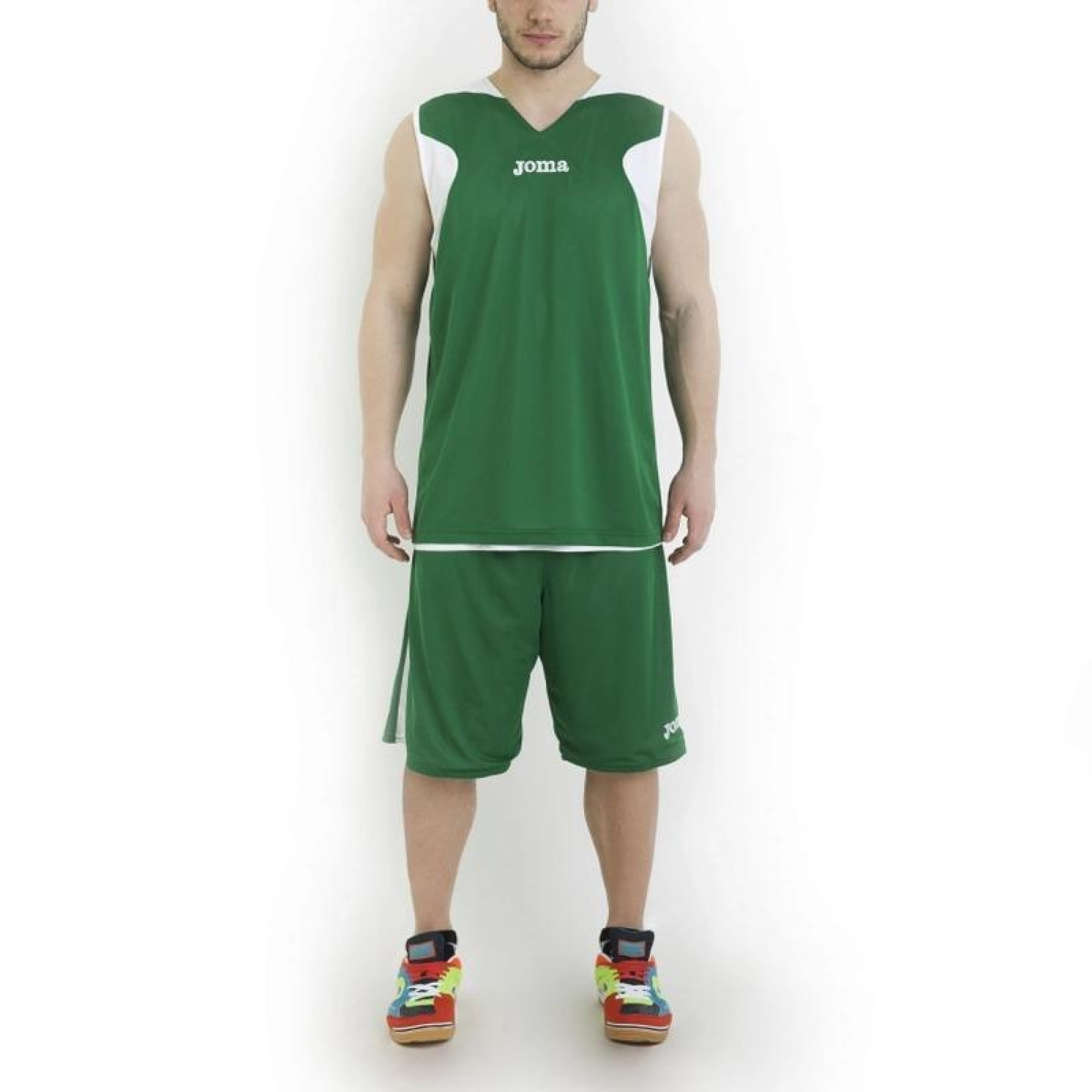 Баскетбольна форма Joma REVERSIBLE Білий Зелений XL/2XL (1184.452 XL/2XL) - 1 - Robinzon.ua