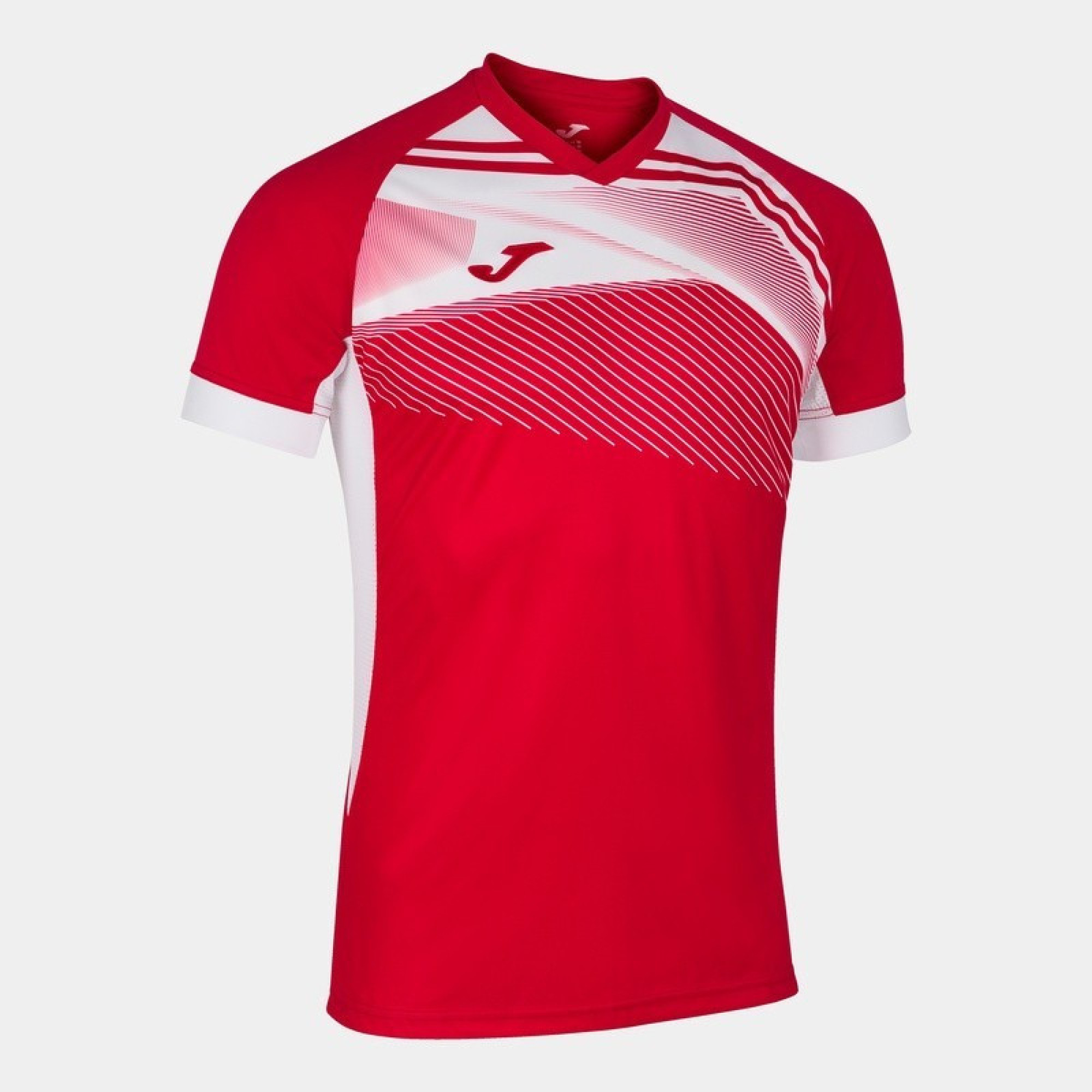 Дитяча Футболка Joma SUPERNOVA II T-SHIRT RED-WHITE S/S Червоний 118-140 (101604.602 118-140) - Robinzon.ua