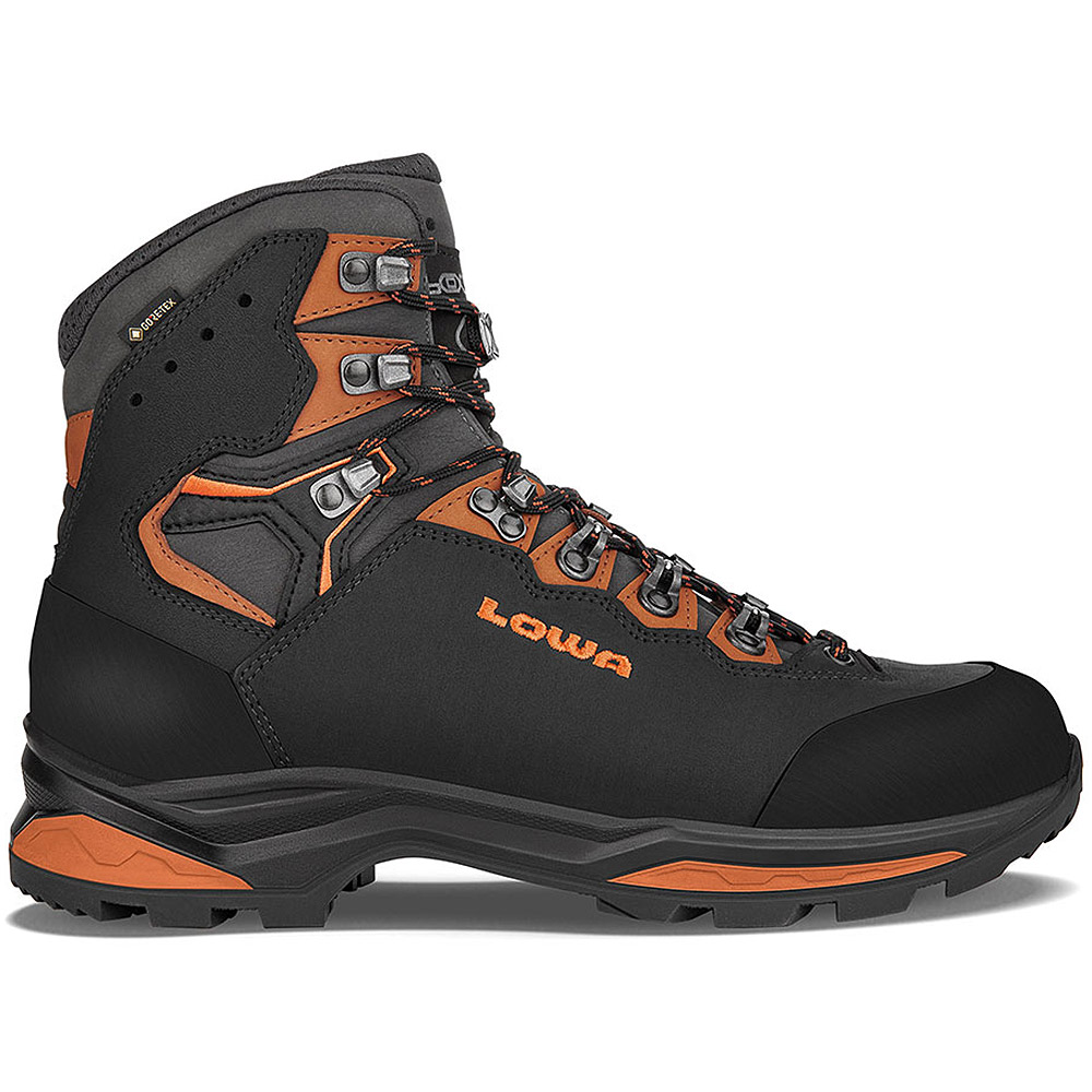 Ботинки Треккинговые мужские LOWA Camino Evo GTX Black/Orange, 46.5 (4063606016574) - Robinzon.ua
