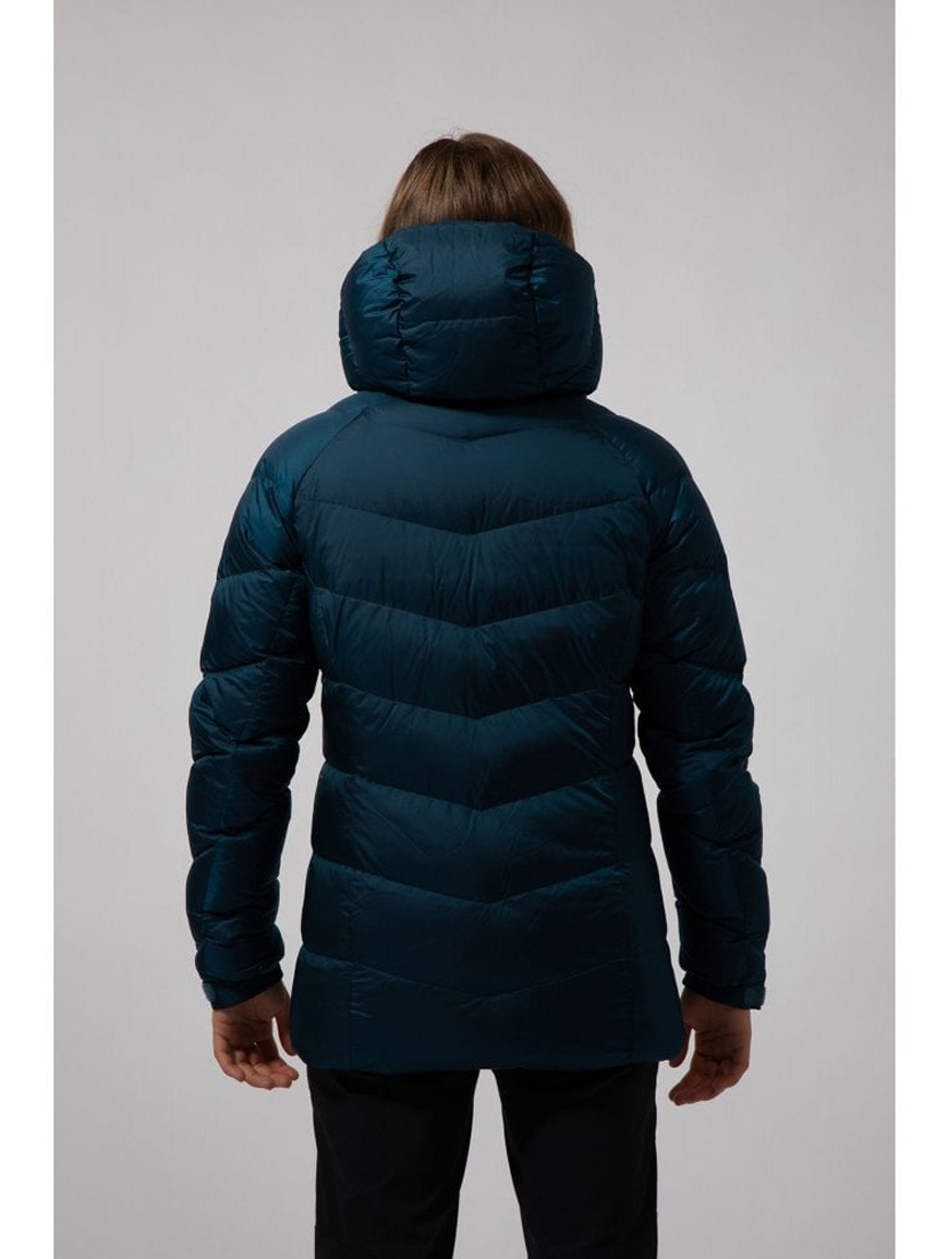 Трекінговий жіночий зимовий пуховик Montane Resolute Down Jacket, XS - Black (FREDJBLAA08) - 4 - Robinzon.ua