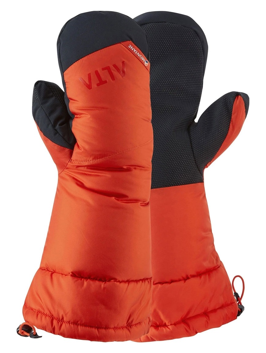 Рукавиці Montane Alpine 850 Down Mitt, Firefly Orange, р.L (GA8DMFIRN08) - Robinzon.ua
