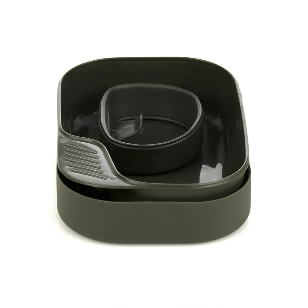 Набір посуду Wildo Camp-A-Box Basic, Olive Green (7330883302643) - 1 - Robinzon.ua