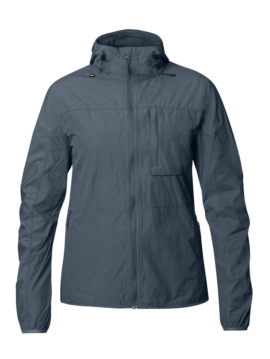 Жіноча вітровка Fjallraven High Coast Wind Jacket, L - Dusk (89633.042.L) - Robinzon.ua