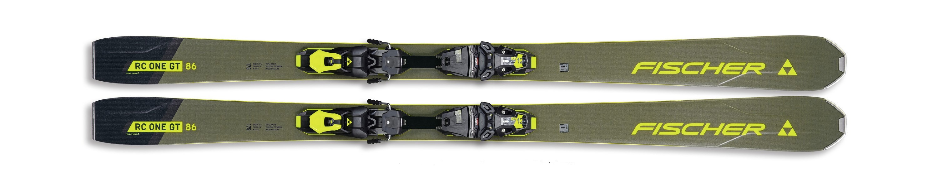 Лижі Fischer RC ONE 86 GT MT + RSW 12 PR 175 (P09123V) - Robinzon.ua