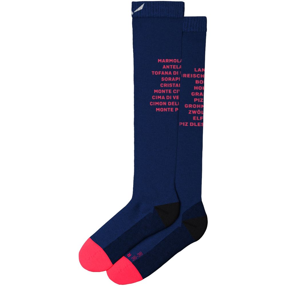 Шкарпетки жіночі Salewa Ortles Dolomites AM W Sock, blue, 39-41 (69042/8621 39-41) - 3 - Robinzon.ua