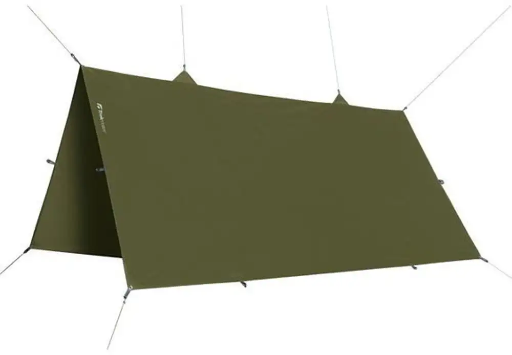 Тент Trekmates Square Tarp, dark olive (TM-005311/TM-01280) - Robinzon.ua