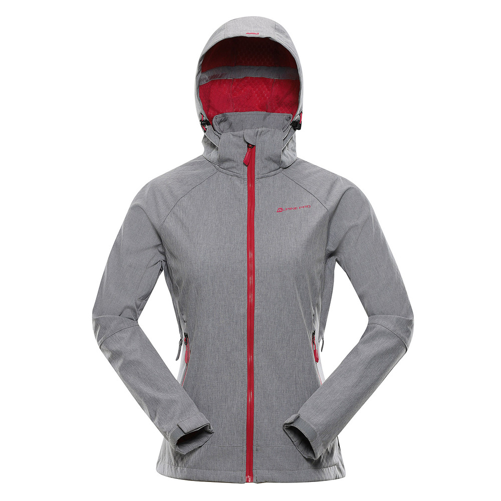 Женская куртка Soft Shell Alpine Pro LANCA, gray, S (LJCA564773 S) - 1 - Robinzon.ua