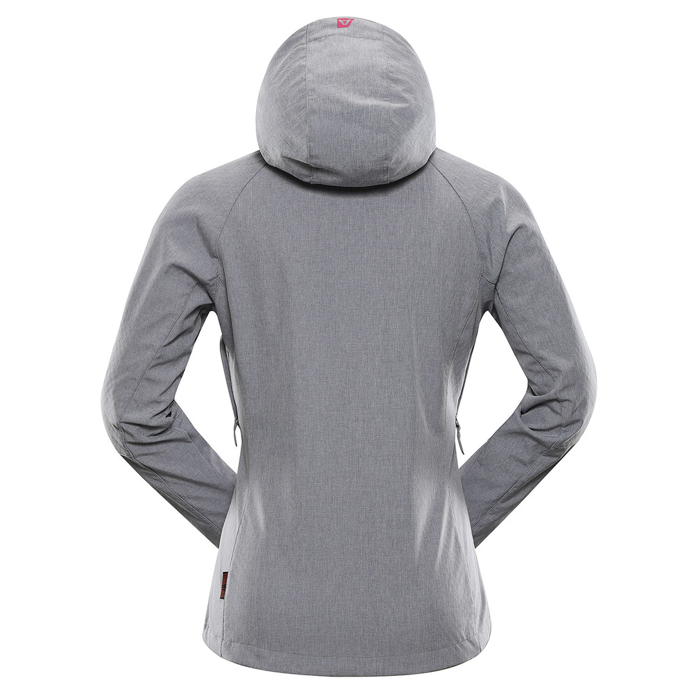 Женская куртка Soft Shell Alpine Pro LANCA, gray, S (LJCA564773 S) - 2 - Robinzon.ua