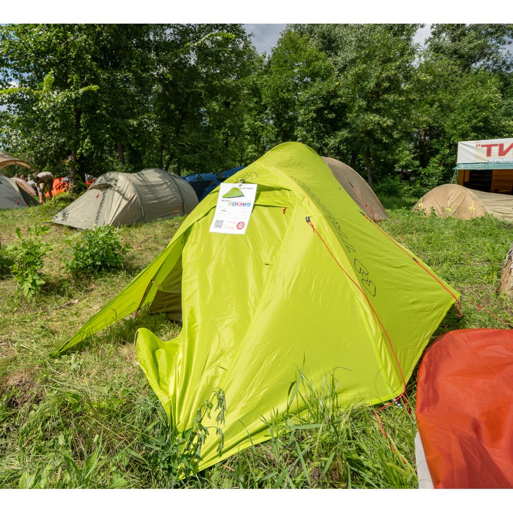 Палатка двухместная Trimm DELTA-D, Lime green (8595225468206) - 2 - Robinzon.ua
