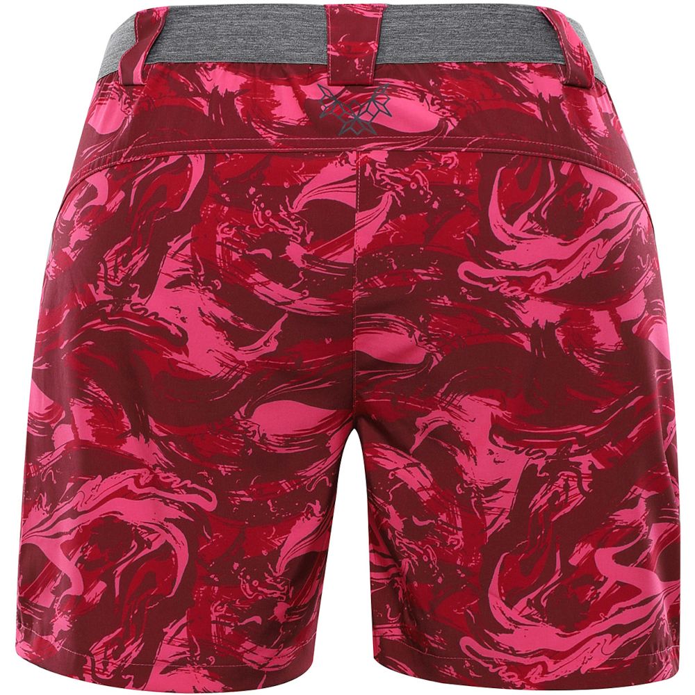 Шорты женские Alpine Pro ZAMBA, pink/burgundy, 42 (LPAA638452 42) - 2 - Robinzon.ua