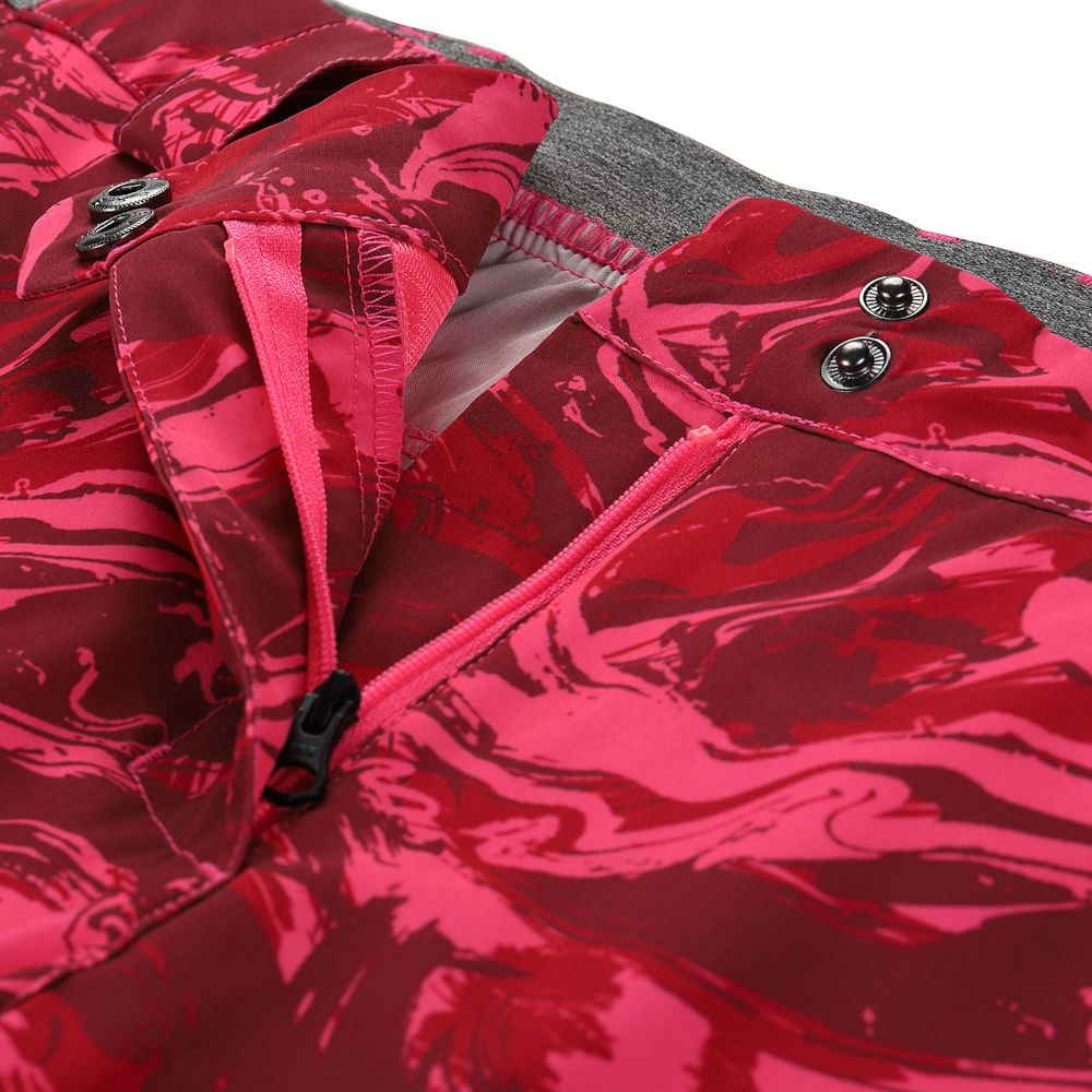 Шорты женские Alpine Pro ZAMBA, pink/burgundy, 42 (LPAA638452 42) - 5 - Robinzon.ua