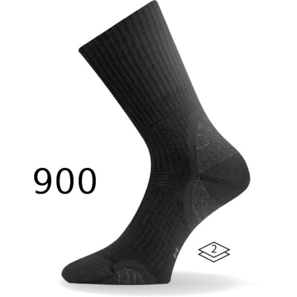Термошкарпетки трекінгові Lasting TKA 900 XL Black (TKA-900XL) - 1 - Robinzon.ua