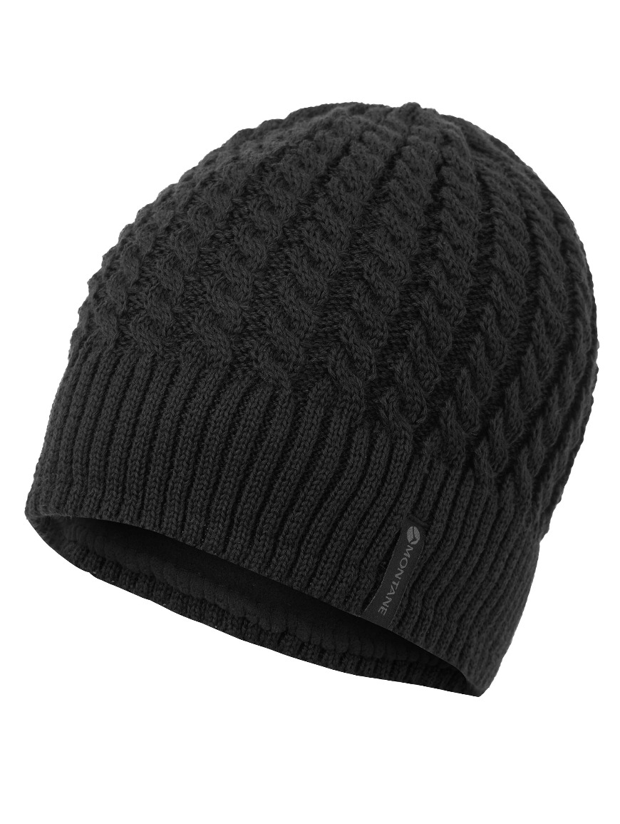 Шапка Montane Windjammer Beanie, Black, One Size (5056237086473) - Robinzon.ua
