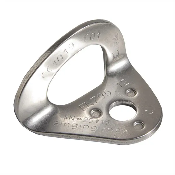 Вухо під болт сталеве Singing Rock Hanger plate with bolt 12mm stainless steell (SR RK715XX12) - Robinzon.ua