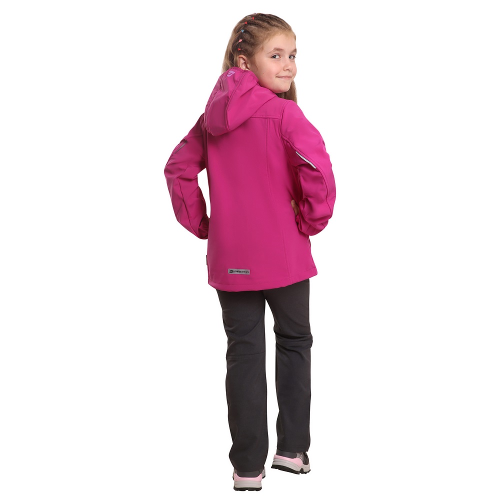 Детская куртка Soft Shell Alpine Pro ZERRO, Pink, 140-146 (KJCY244816 140-146) - 8 - Robinzon.ua