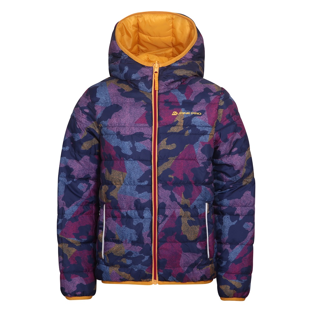 Дитяча двостороння зимова куртка Alpine Pro MICHRO, Orange, 104-110 (KJCY254329PB 104-110) - 6 - Robinzon.ua
