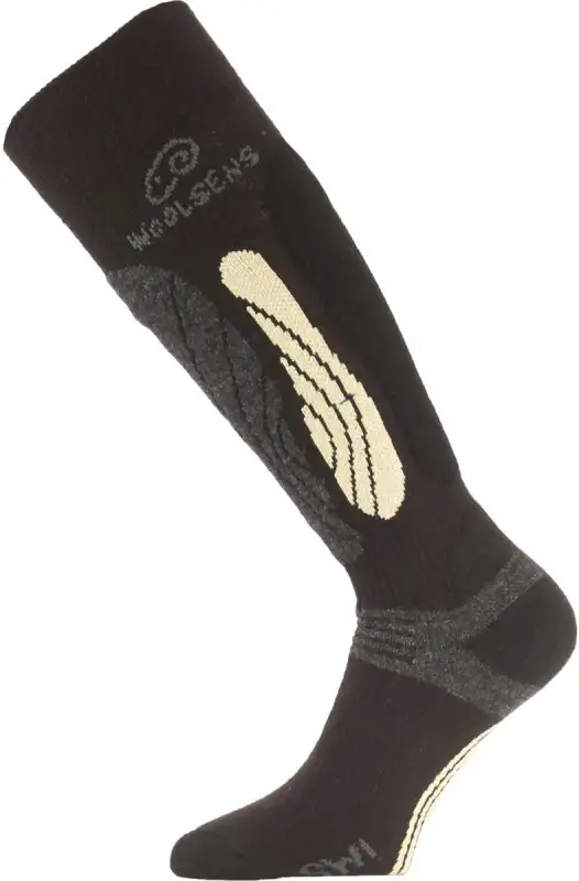 Термошкарпетки лижні Lasting SWI, black/yellow, M (SWI-907M) - Robinzon.ua