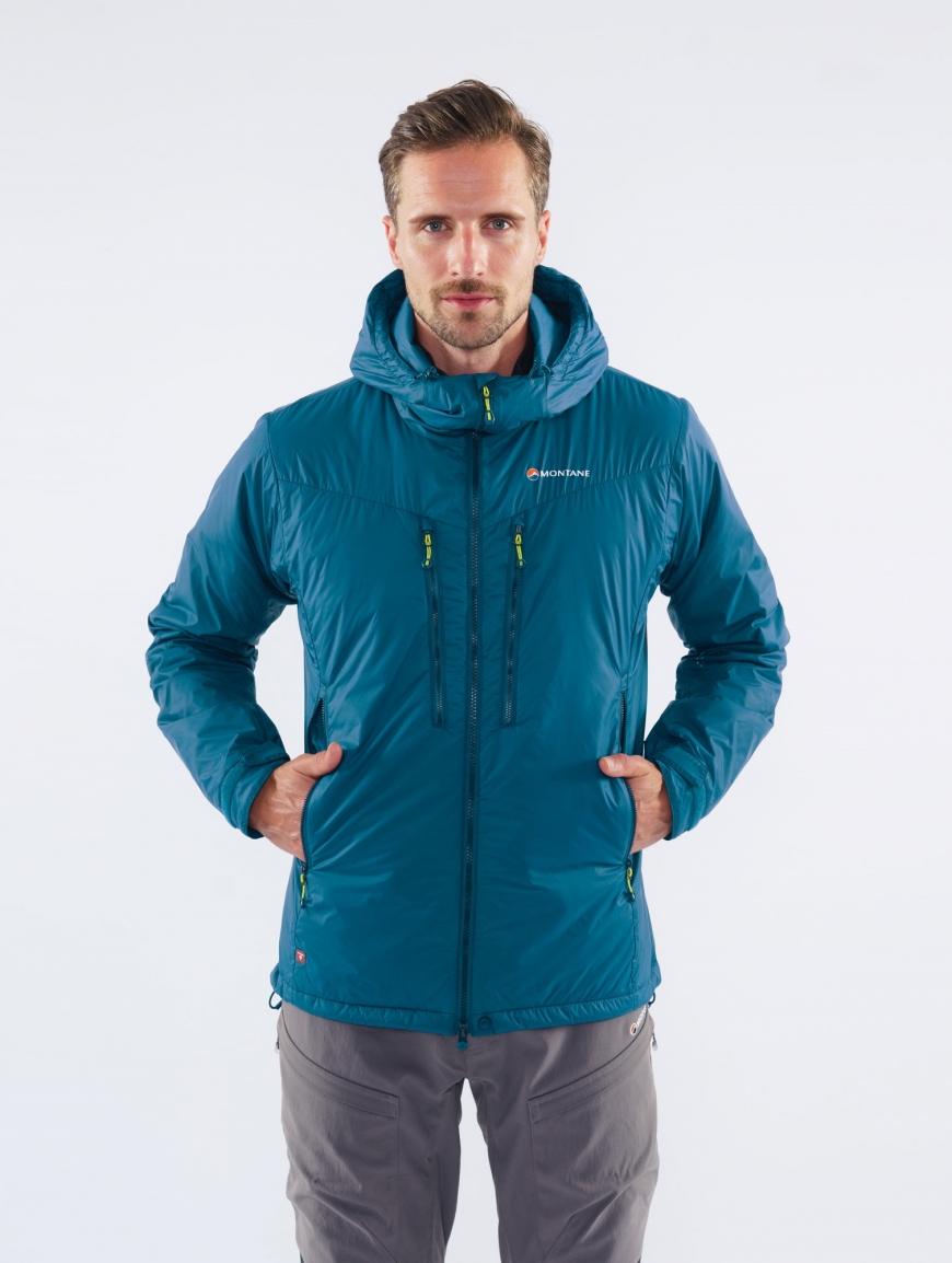 Мужская зимняя куртка Montane Flux Jacket, Oak Green, M (5056237089900) - 6 - Robinzon.ua