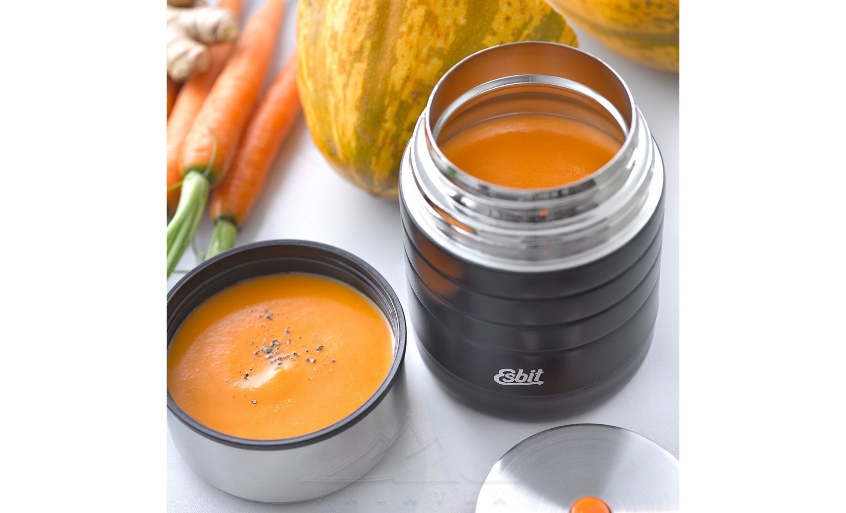 Термос для їжі Esbit FJ600TL-DG black - 4 - Robinzon.ua