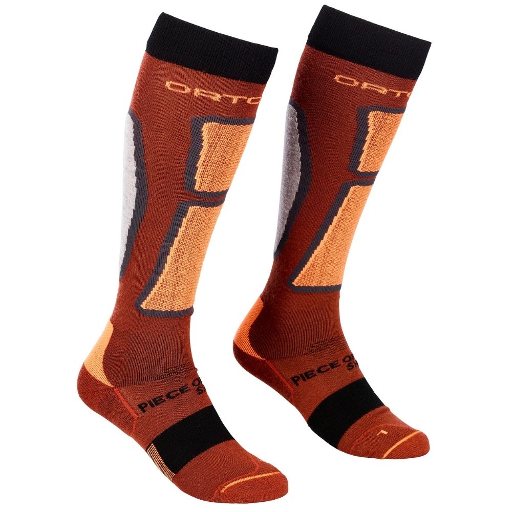 Носки мужские Ortovox Ski Rock'n'wool Long Socks M, clay orange, 42-44 (4251422592741) - 1 - Robinzon.ua