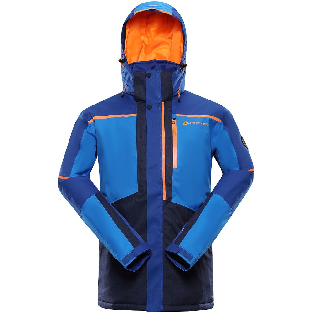 Гірськолижна чоловіча тепла мембранна куртка Alpine Pro MALEF, Dark blue, M (MJCY574653 M) - 1 - Robinzon.ua