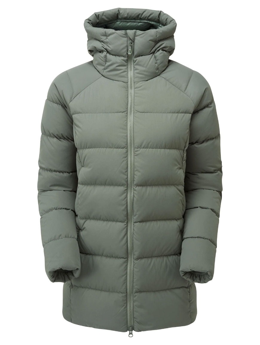 Міський жіночий зимовий пуховик Montane Female Tundra Hoodie, Eucalyptus, XS/8/34 (5056237085865) - Robinzon.ua