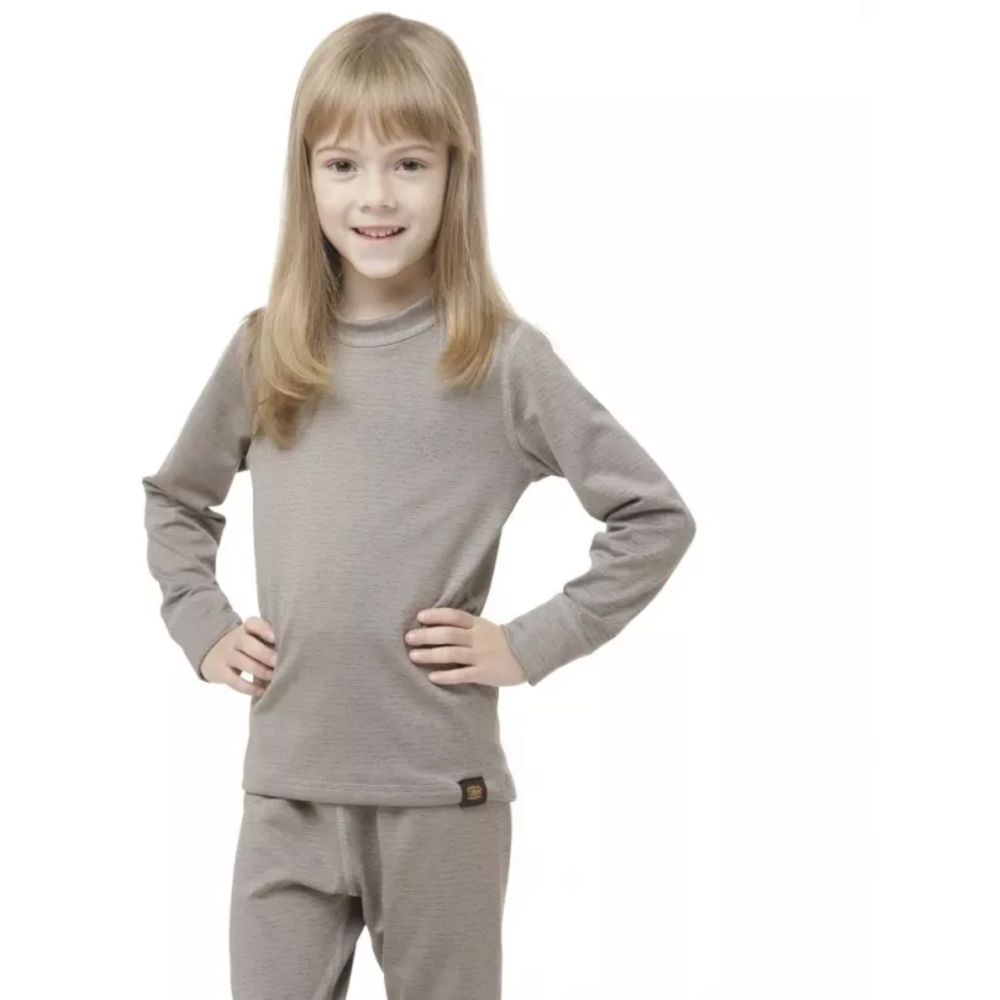 Термофутболка Turbat Yeti Top Kids 140 Steeple Gray - 1 - Robinzon.ua