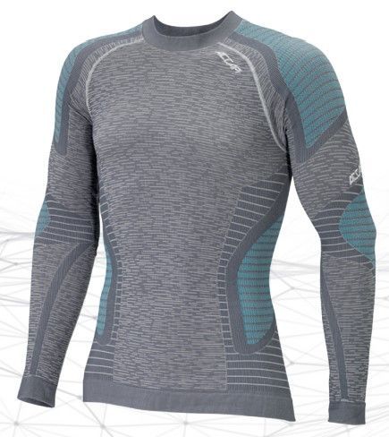 Чоловіча термофутболка з довгим рукавом Accapi Ergocycle, XS/S, Anthracite/Silver (ACC RА201.6603-XSS) - Robinzon.ua