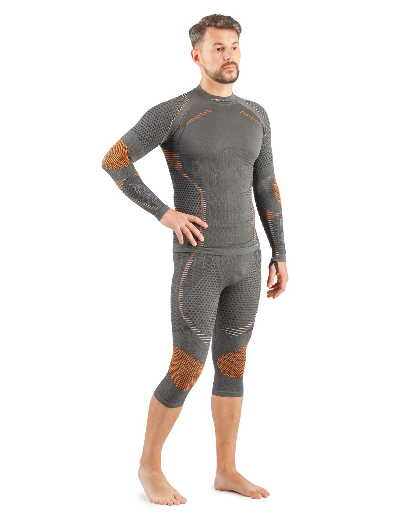 Термоштани чоловічі Accapi Ergoracing 3/4, Antracite/Black, XS/S (ACC AА904.968-XSS) - 6 - Robinzon.ua