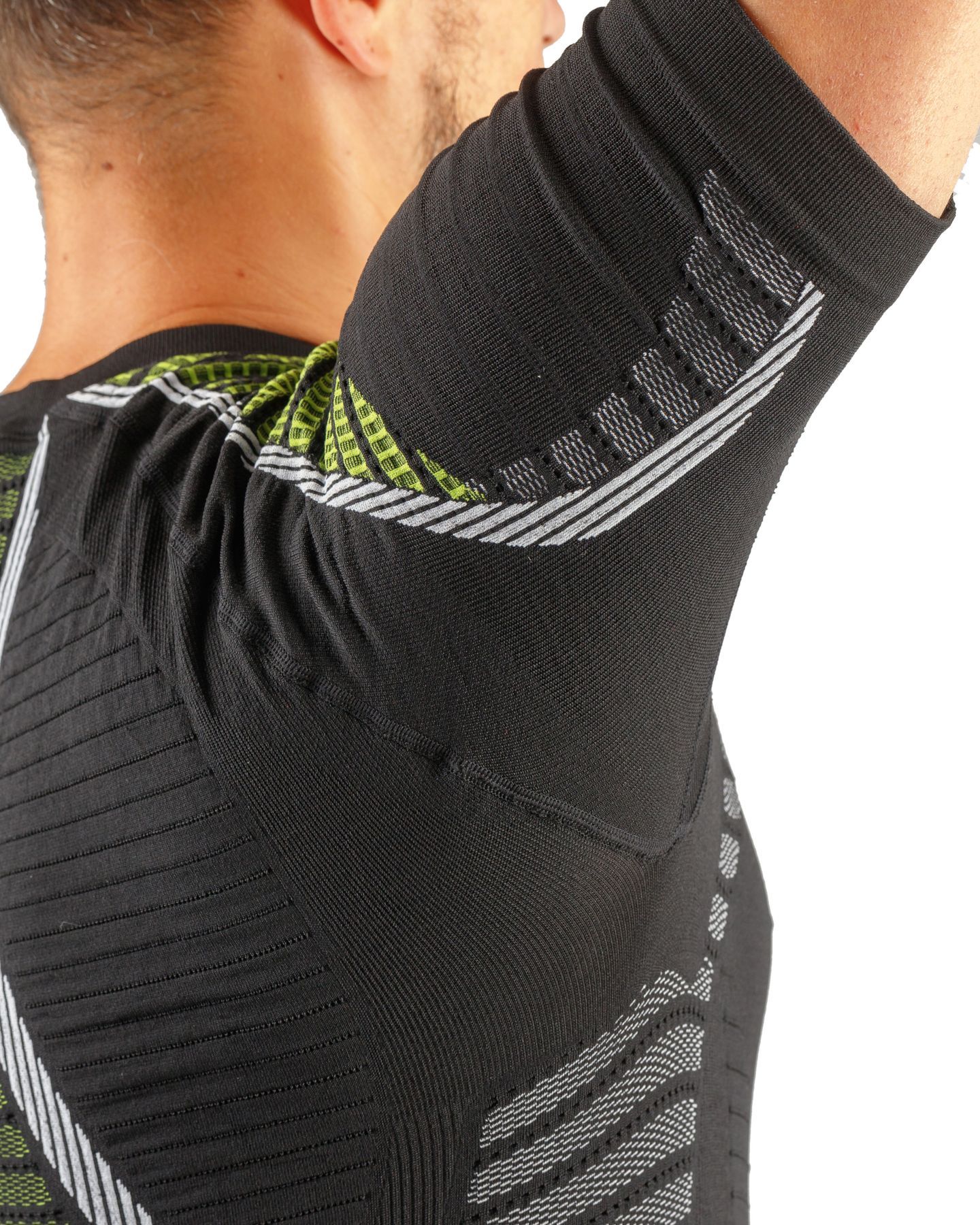 Термофутболка мужская Accapи HealthPower, Lime/Anthracite, XS/S (ACC NA400.909-XSS) - 3 - Robinzon.ua